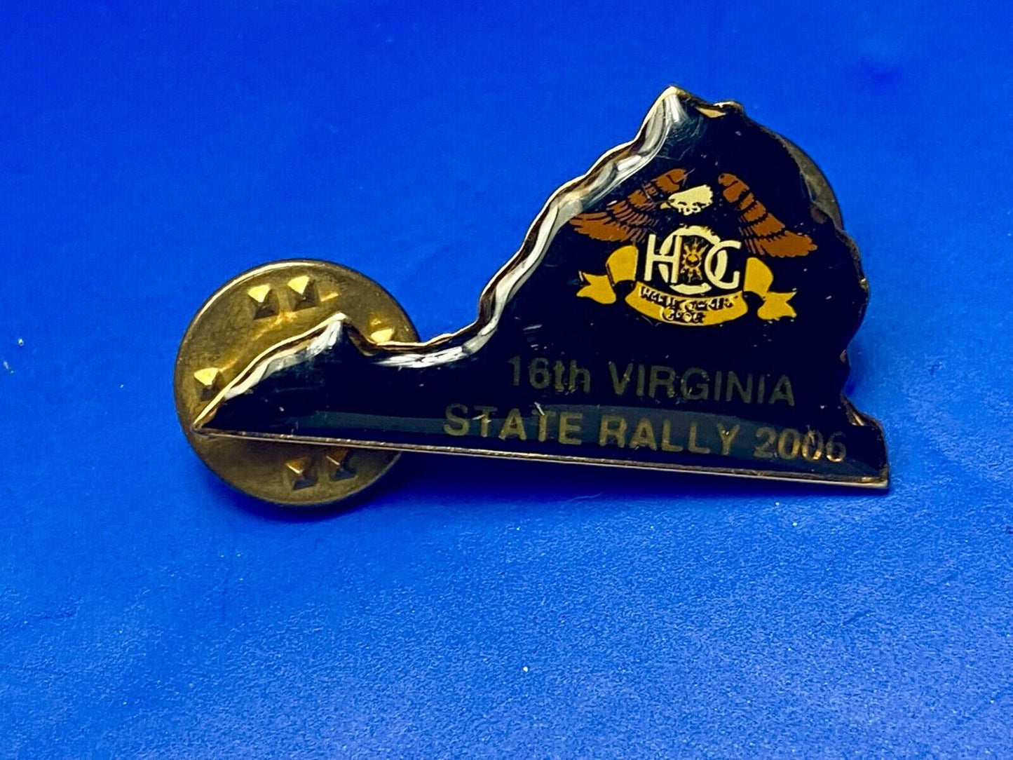 2006 Virginia State Harley Davidson HOG Rally Motorcycle Collectors pin