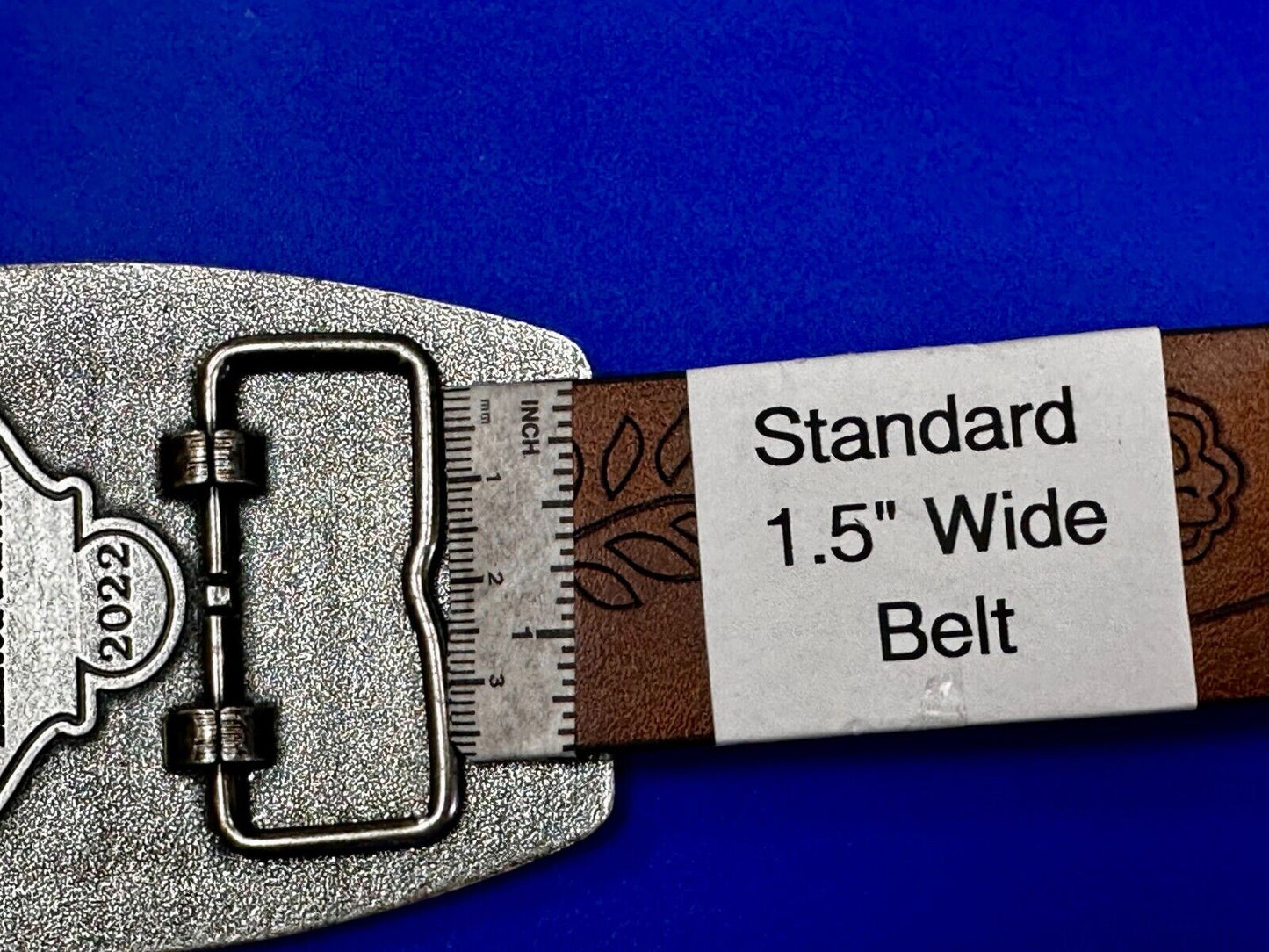 2022 Pendleton Whiskey Let'er Buck Rodeo Cowboy Montana Silversmiths Belt Buckle