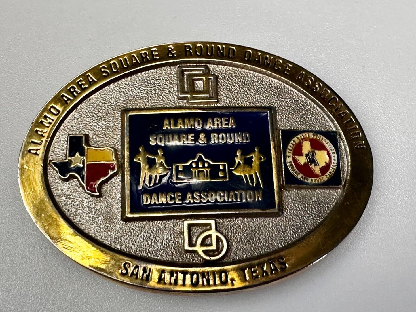 Belt Buckle square-dance