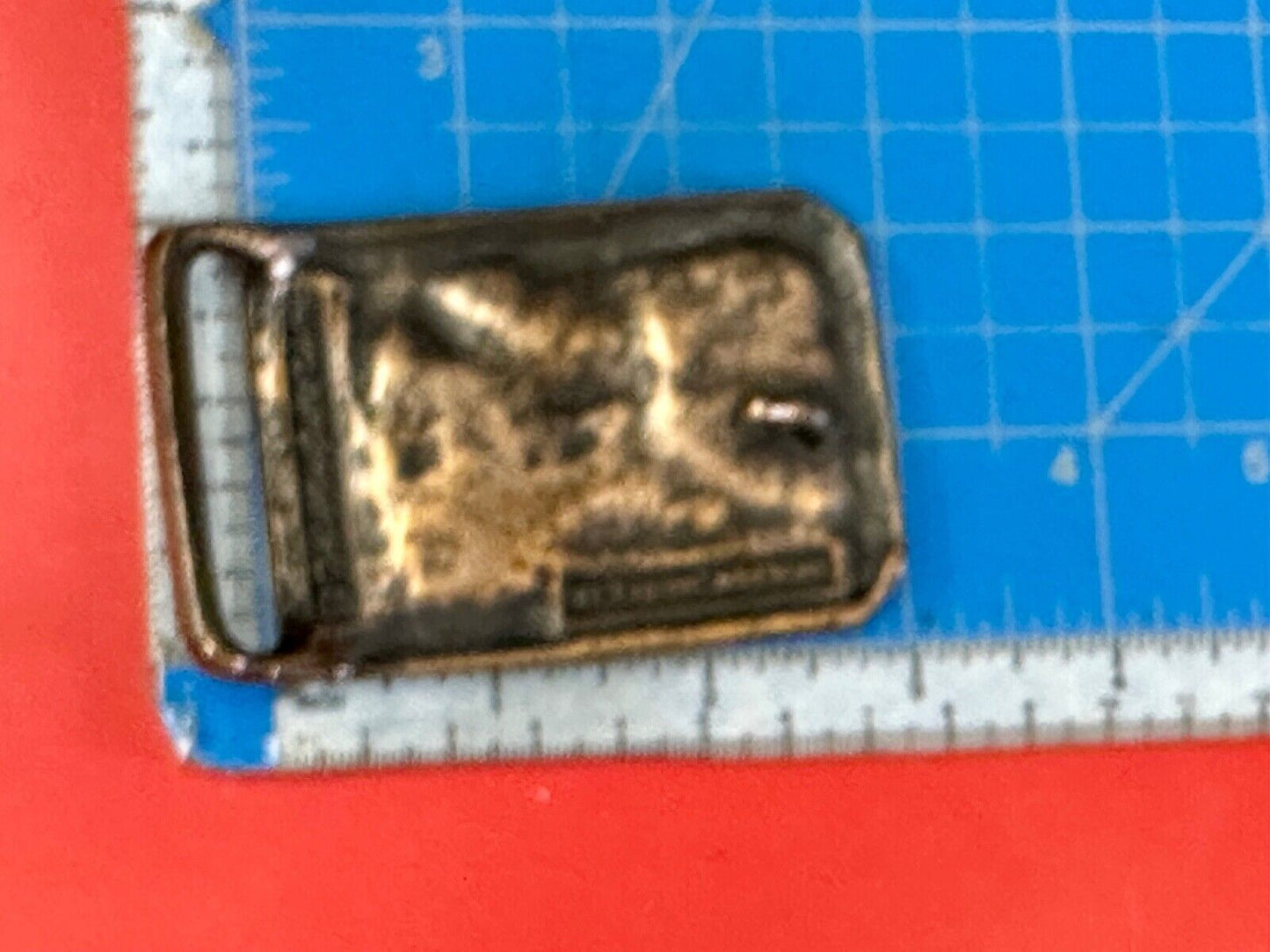 T.E.Express Tech Ether Guild Steam Locomotive Train Railroad vintage belt buckle