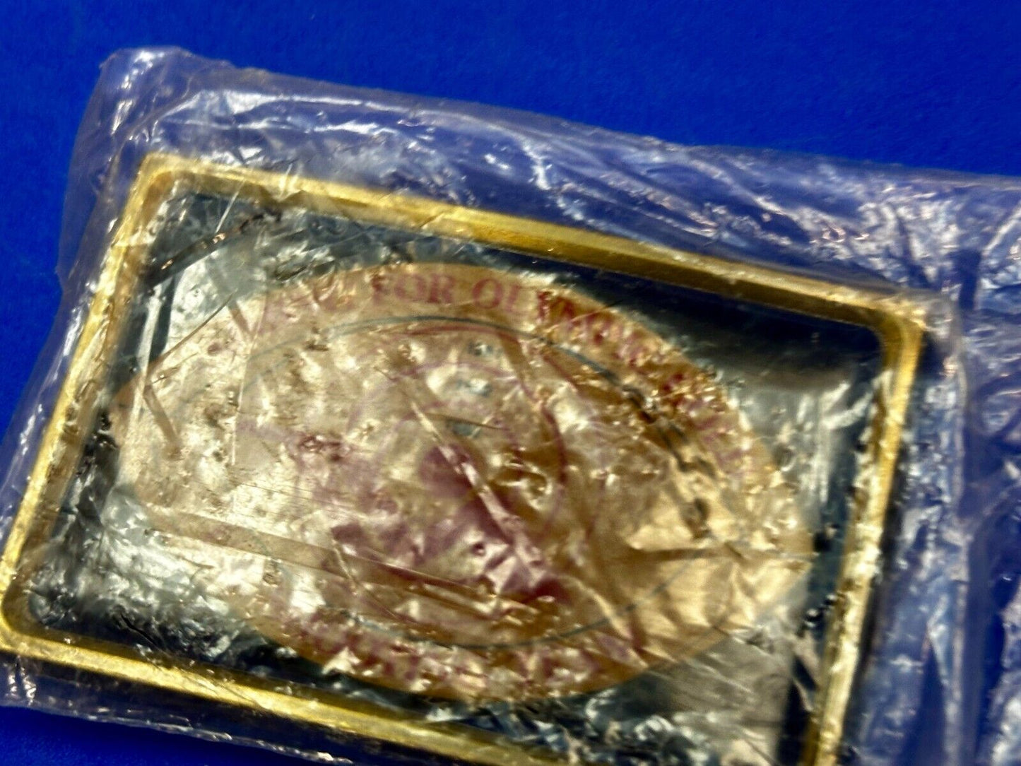 US Shooting Team Los Angeles 1984 Aiming for Olympic Gold NOS Belt Buckle