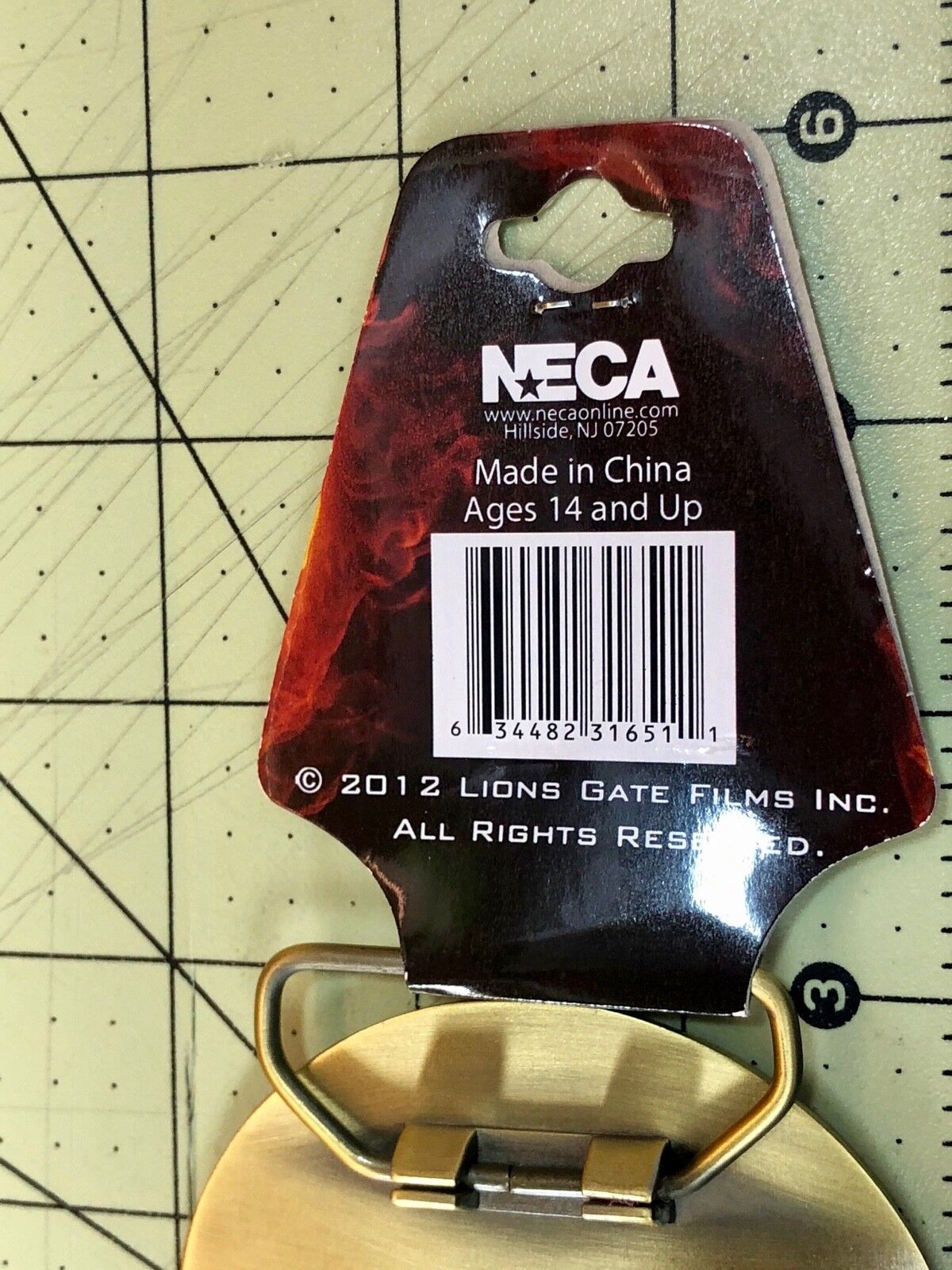 THE HUNGER GAMES - Mockingjay Movie Collectable Belt Buckle (NECA) #NEW