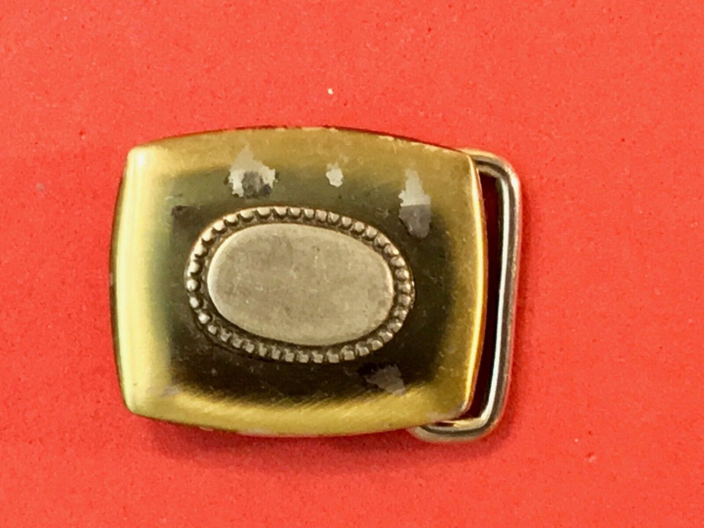 Vintage Antique? Brass tone? Metal? Dress Fancy Centerpiece Belt Buckle