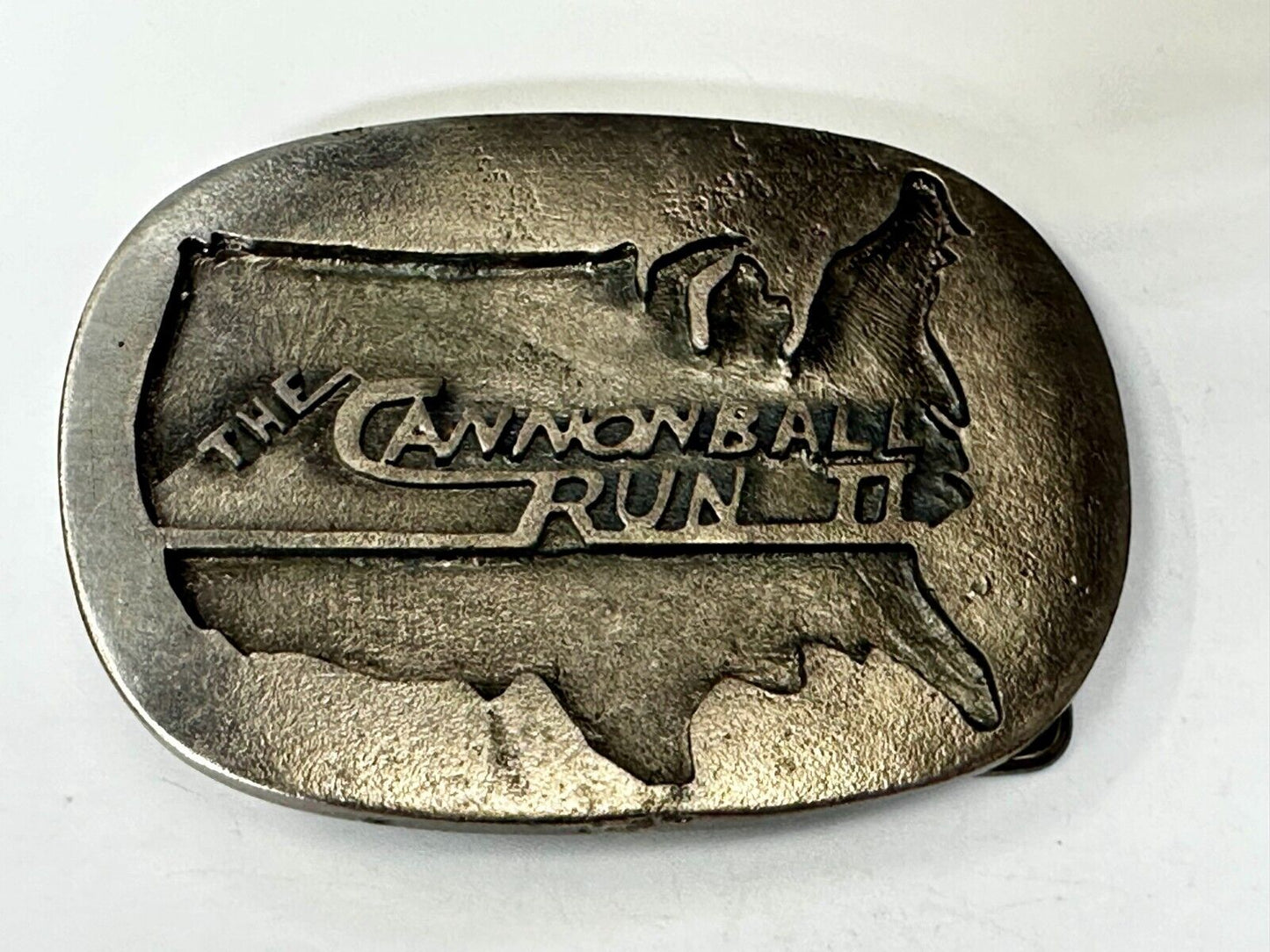 The Cannonball Run II 2 Movie Crew Gift Promo Hal Needham Belt Buckle