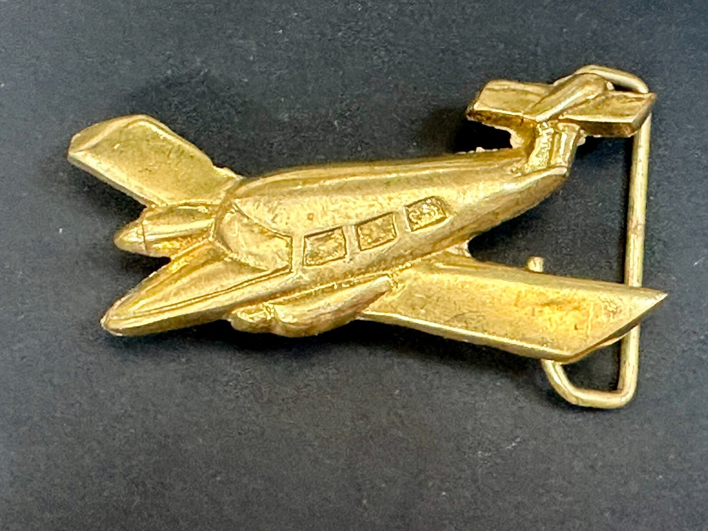 Beechcraft King AirPlane Aircraft Figural Private Pilot Cessna Belt Buckle