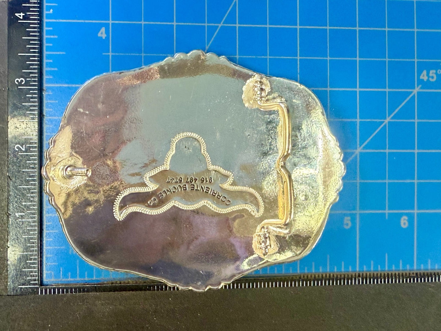 Benton Franklin Fair 2017 Gaming High Point Trophy Belt Buckle by Corriente