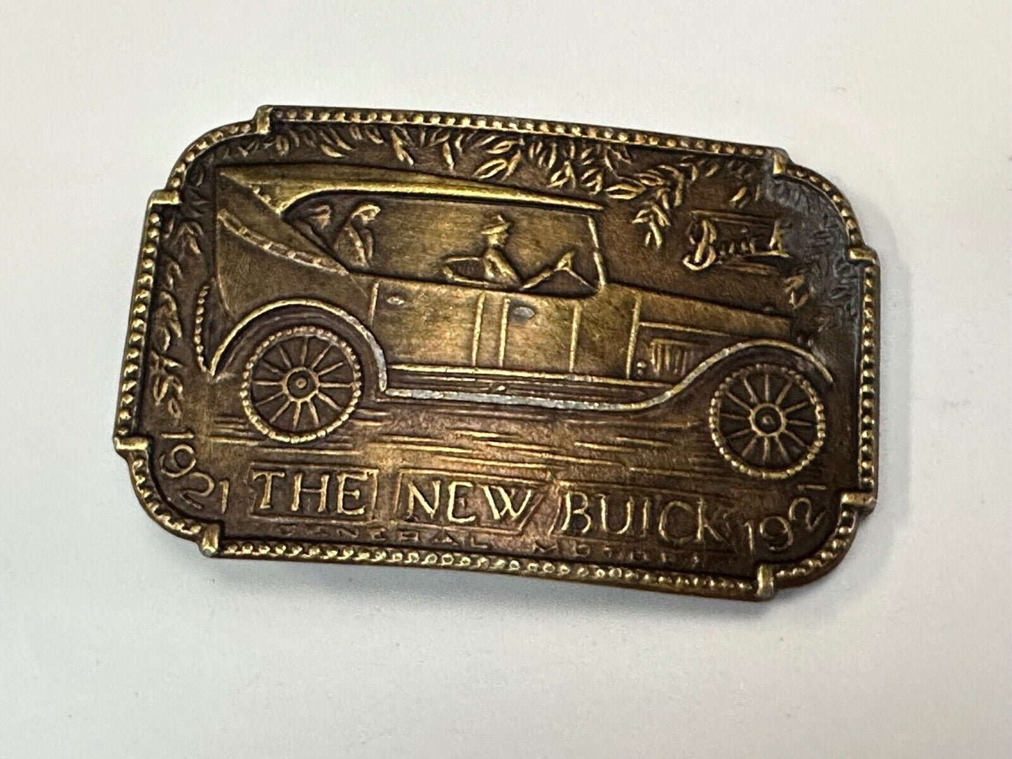 The New Buick vintage belt buckle for auto car truck collectors dealers