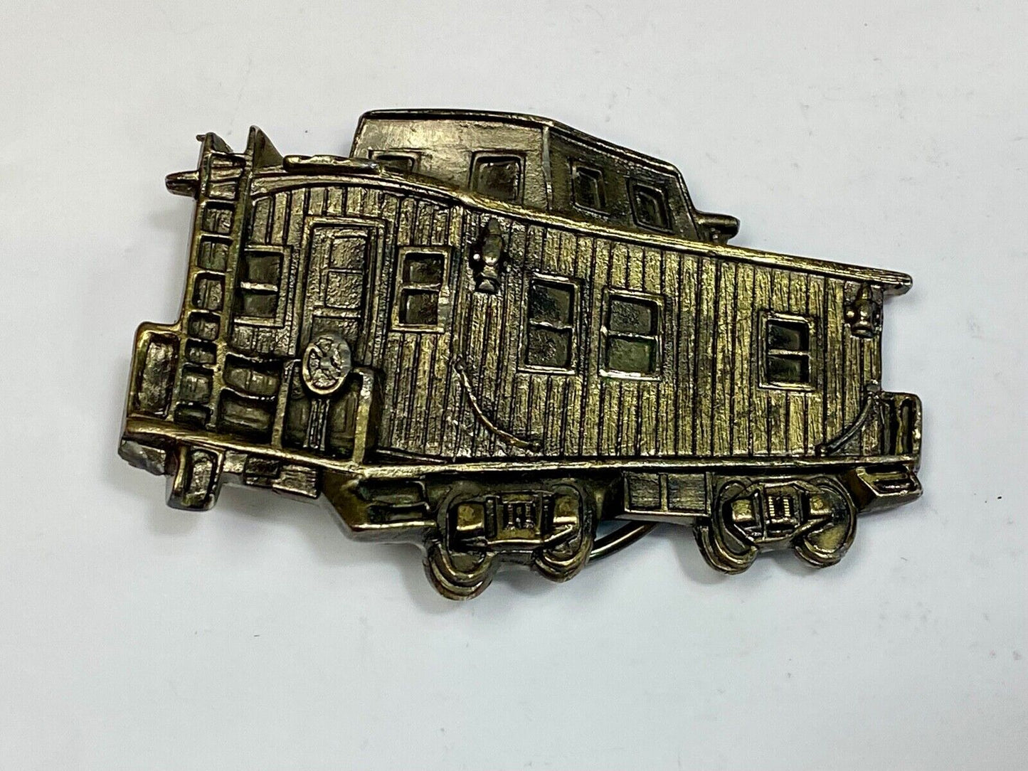 Vintage 1979 Train Caboose Cut Out - Collectors - Great American Belt Buckle Co