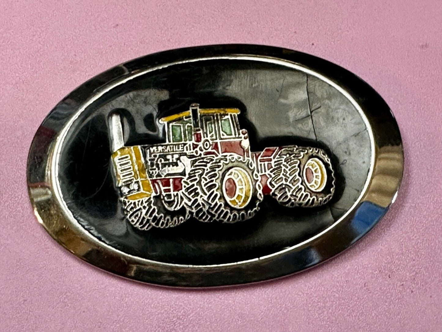 Tractor Agricultural Farm Equipment Arroyo Grande Farmers Vintage Belt Buckle