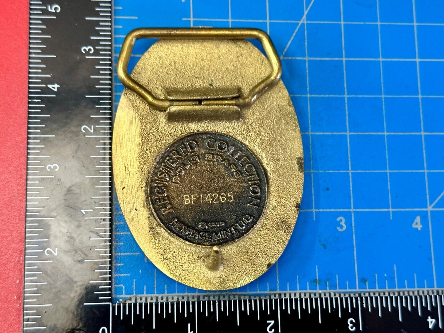 TEXAS THE LONE STAR STATE BELT BUCKLE - Heritage Mint LTD belt buckle w/ bag COA