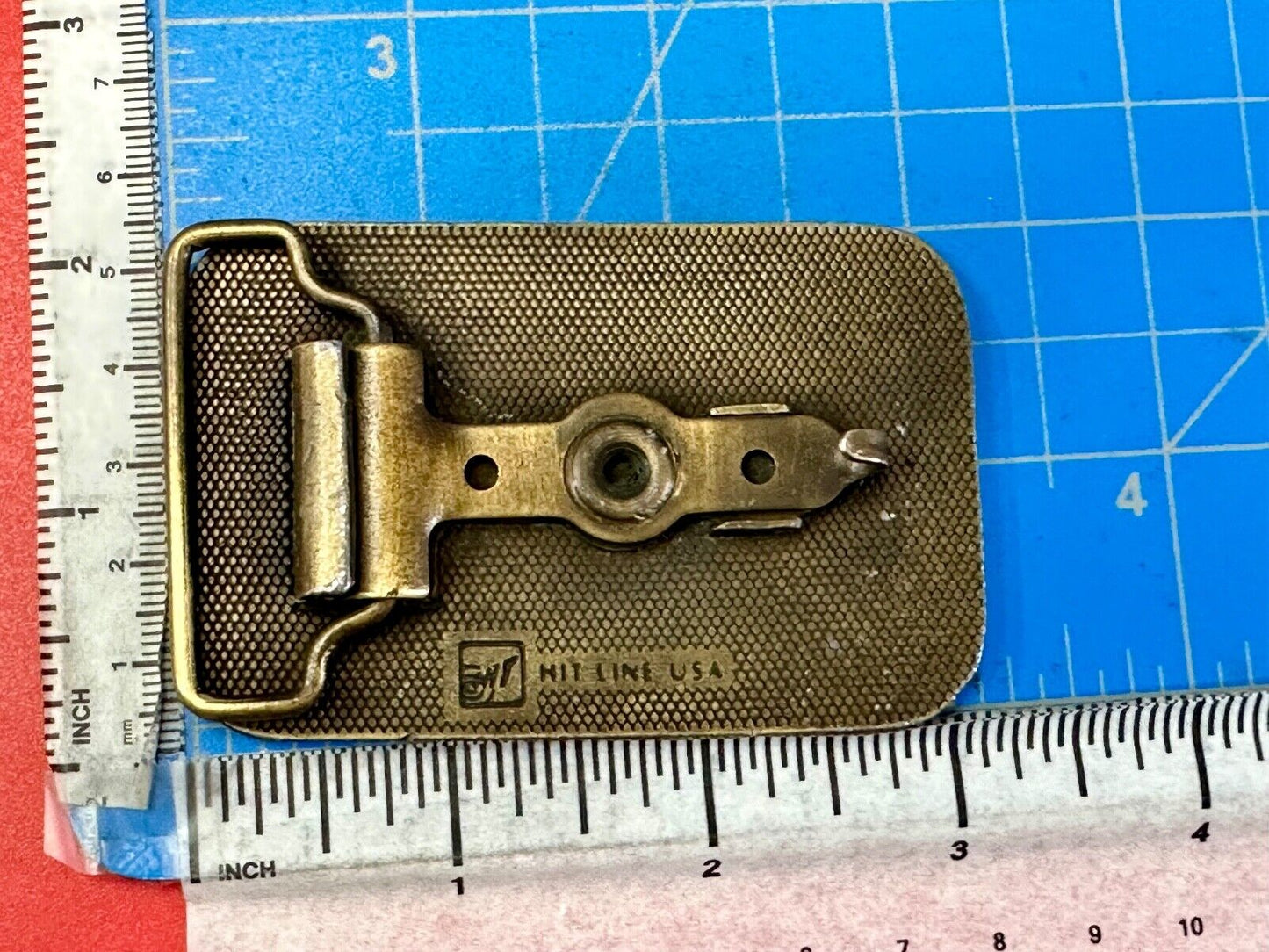 Transportation Trucking Company Emblem belt buckle by Hit Line USA