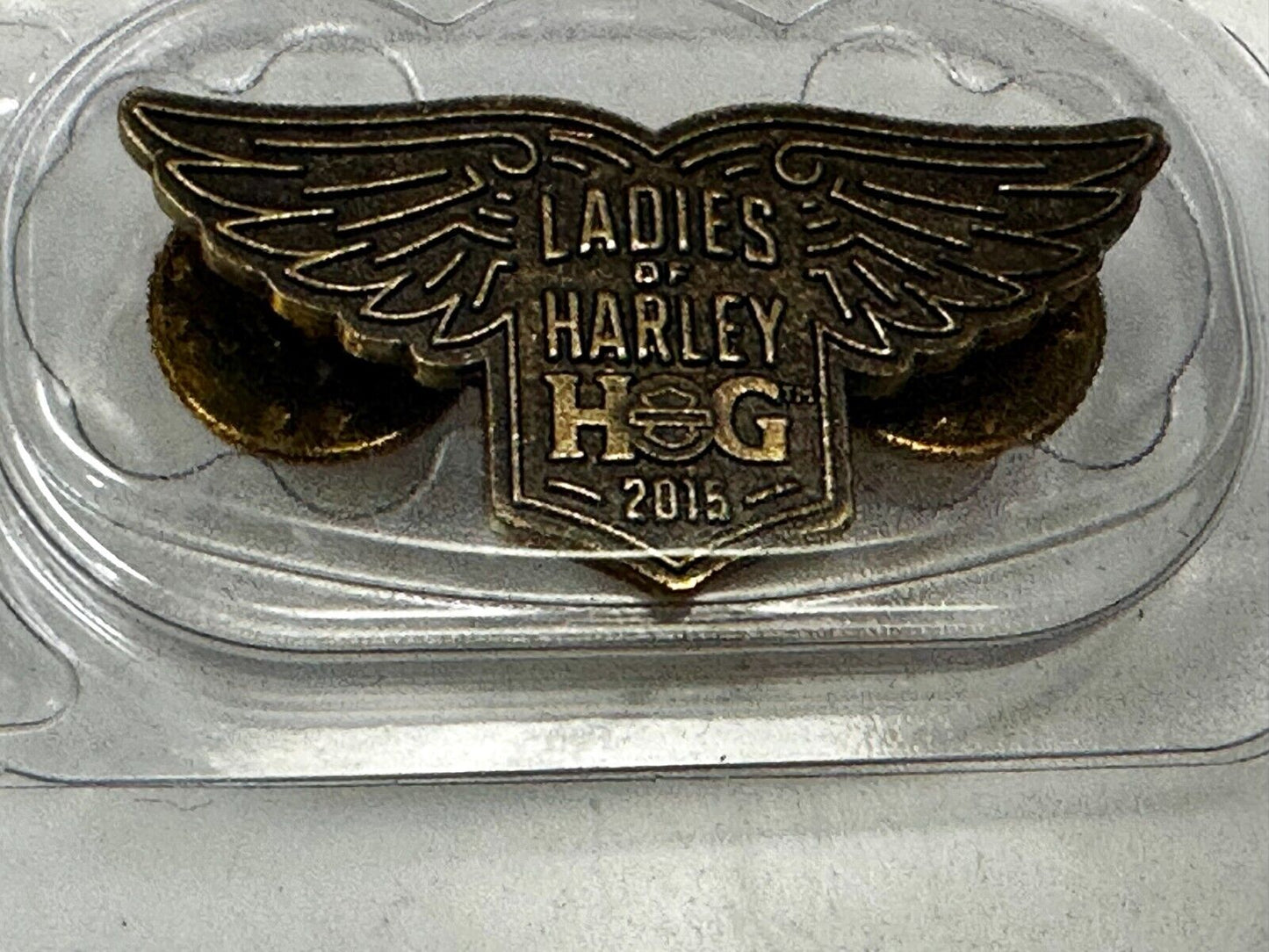 2015 Ladies of Harley Davidson Owners Group HOG NOS Pin for Jacket or Vest