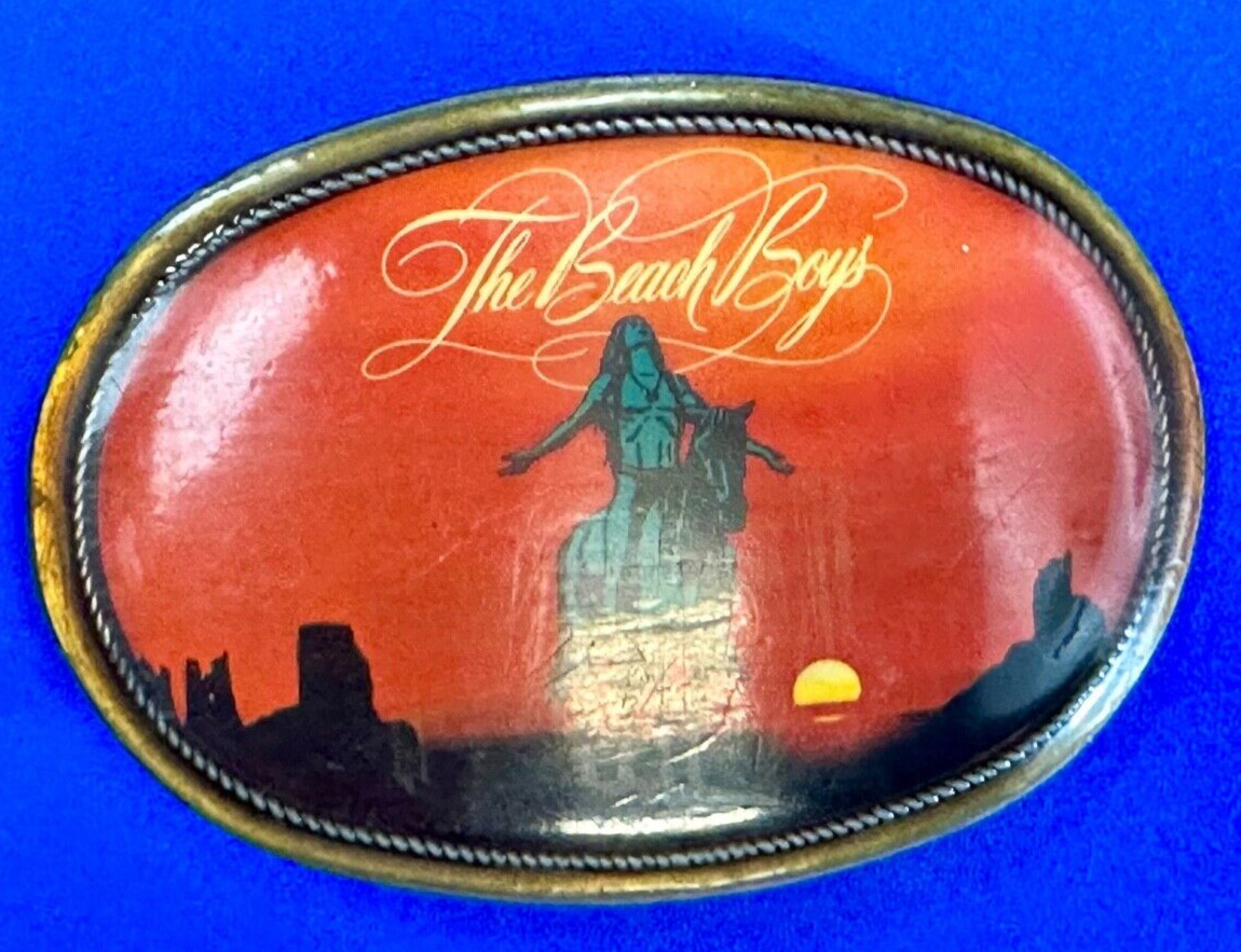 The Beach Boys, Endless Summer RARE Band Music Vintage 1976 Pacifica belt buckle