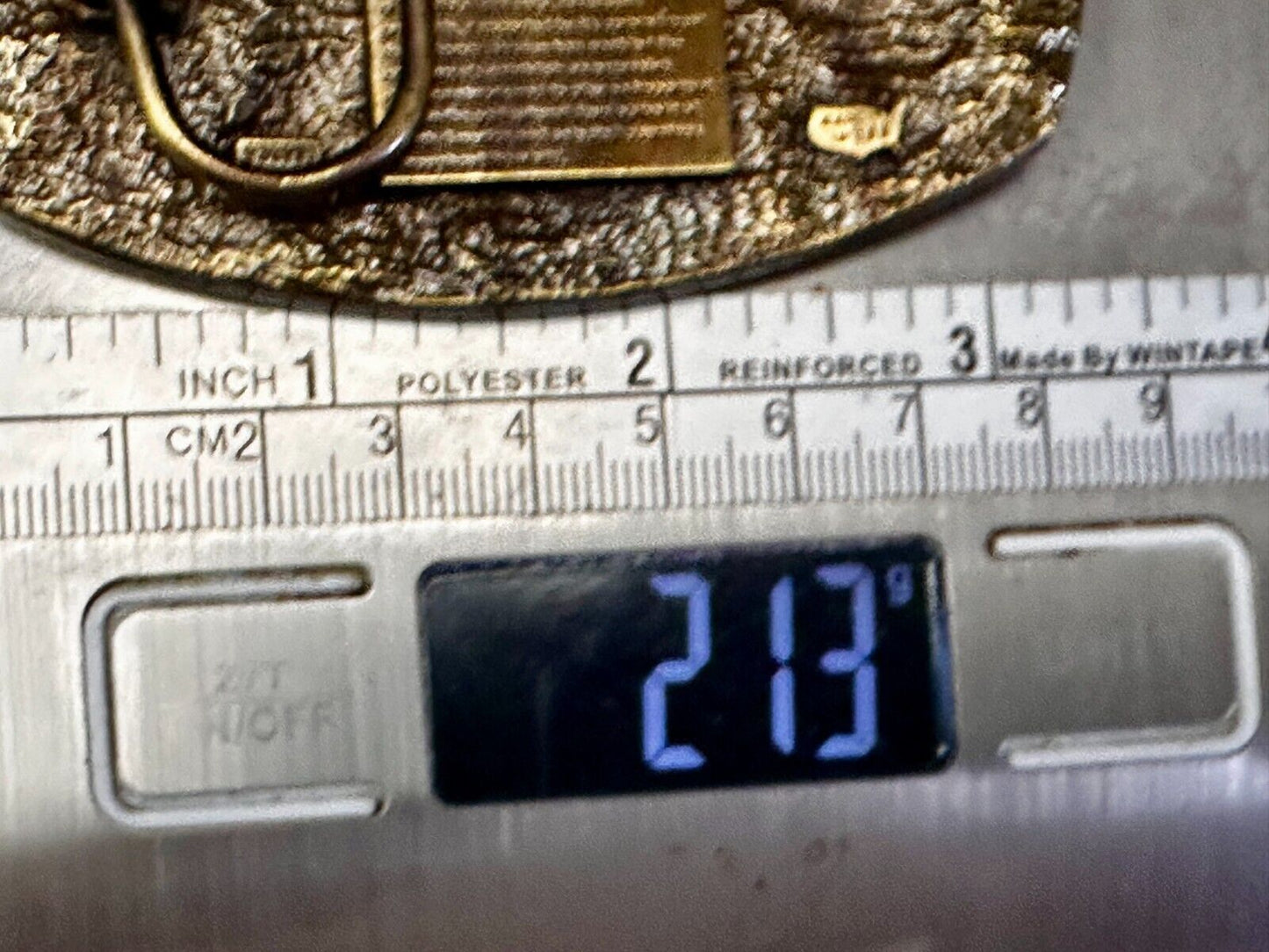1994 Bush Hog The Legend Agriculture Machine Co. Commemorative Belt Buckle