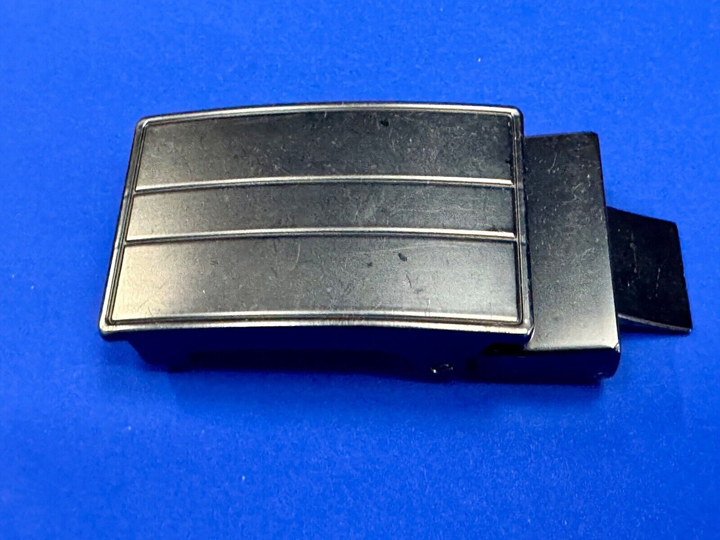 BLACK Color Dress Formal 3 lined replacement Belt Buckle