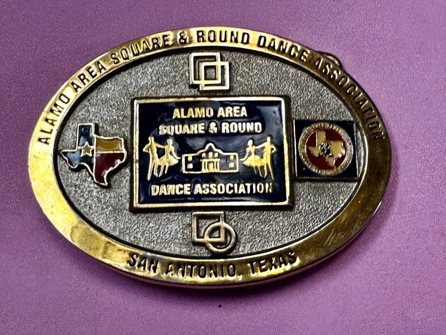 Belt Buckle square-dance