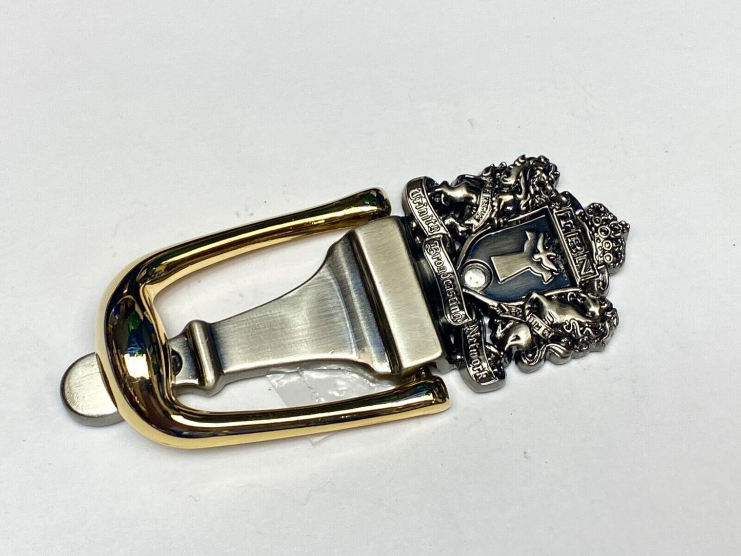 Tbn Trinity Broadcasting Network Promotional Formal Crown Logo Belt Buckle