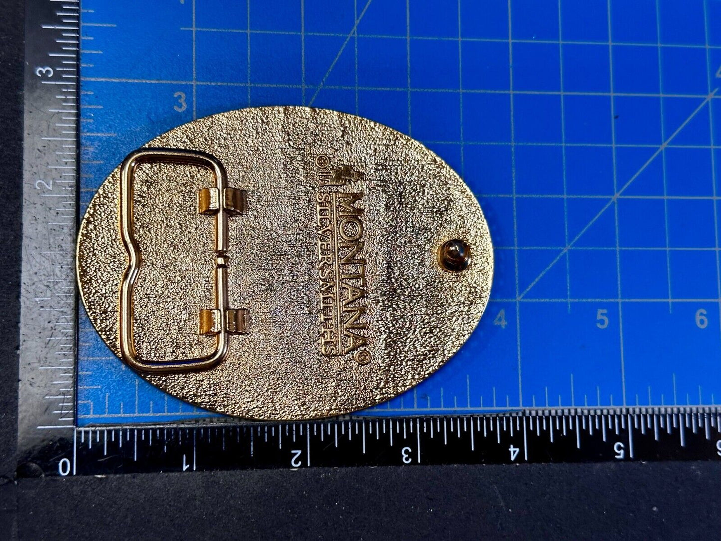 2013 Pendleton Whiskey Let'er Buck Rodeo Cowboy Montana Silversmiths Belt Buckle