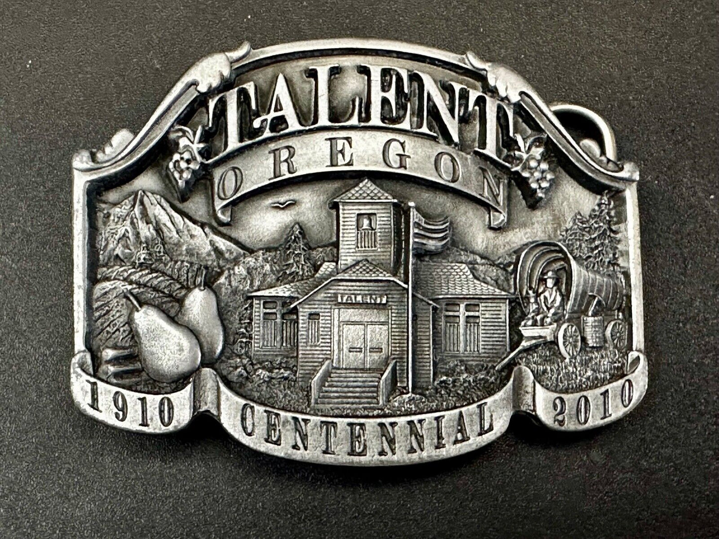 Talent Oregon 2010 Centennial Celebration Belt Buckle by Dakota Sales