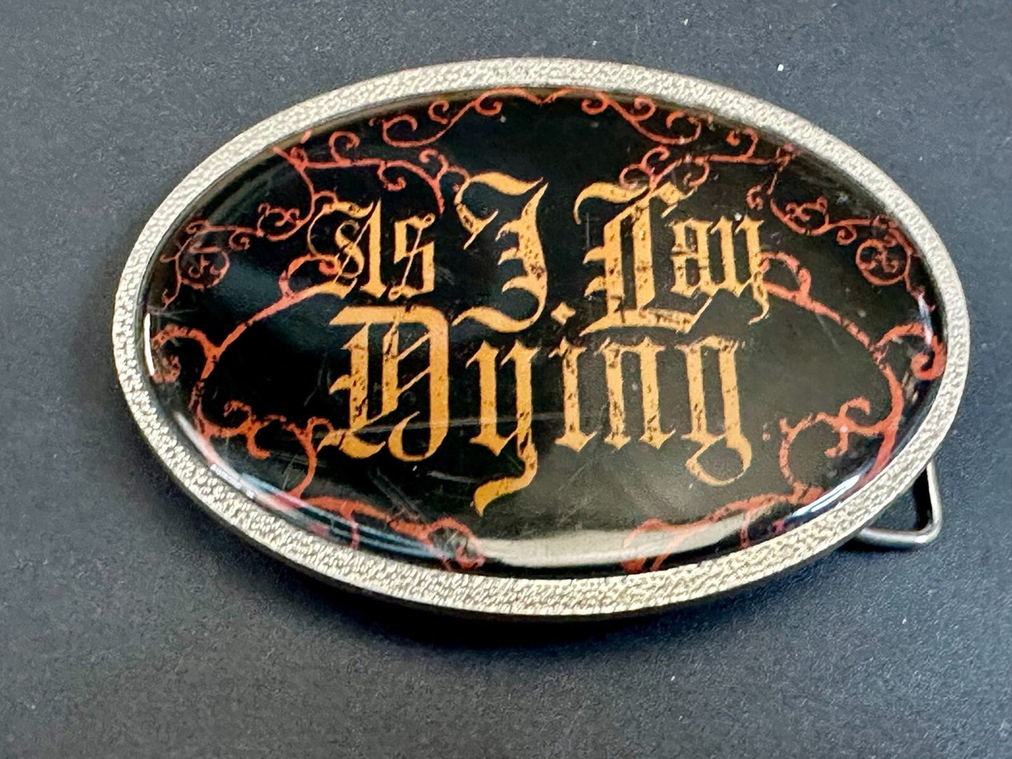As I Lay Dying American Metal Core Band Promotional Tour Belt Buckle
