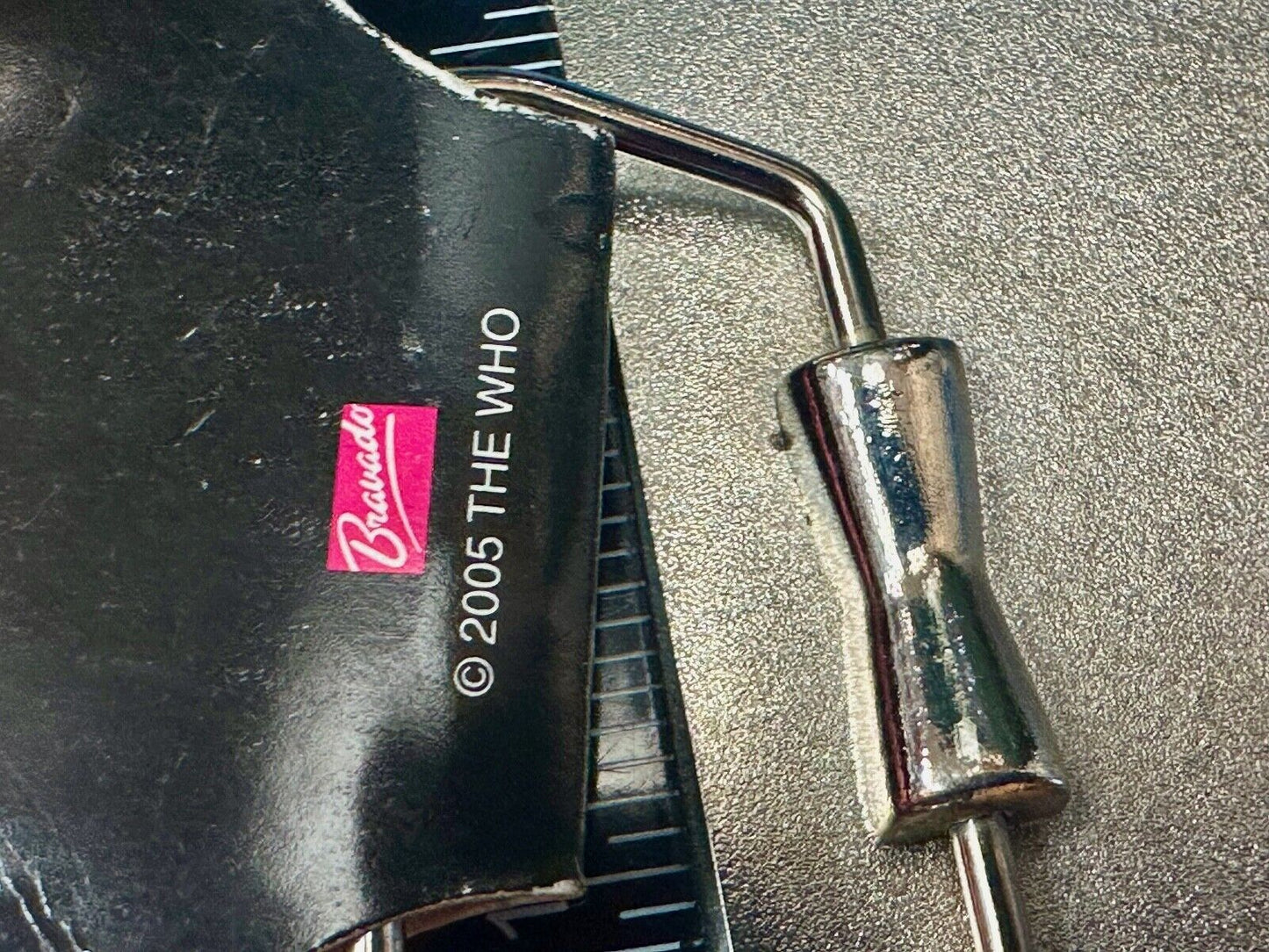 The Who - Maximum RnR Music Band Guitar Player 2005 Bravado Merch Belt Buckle
