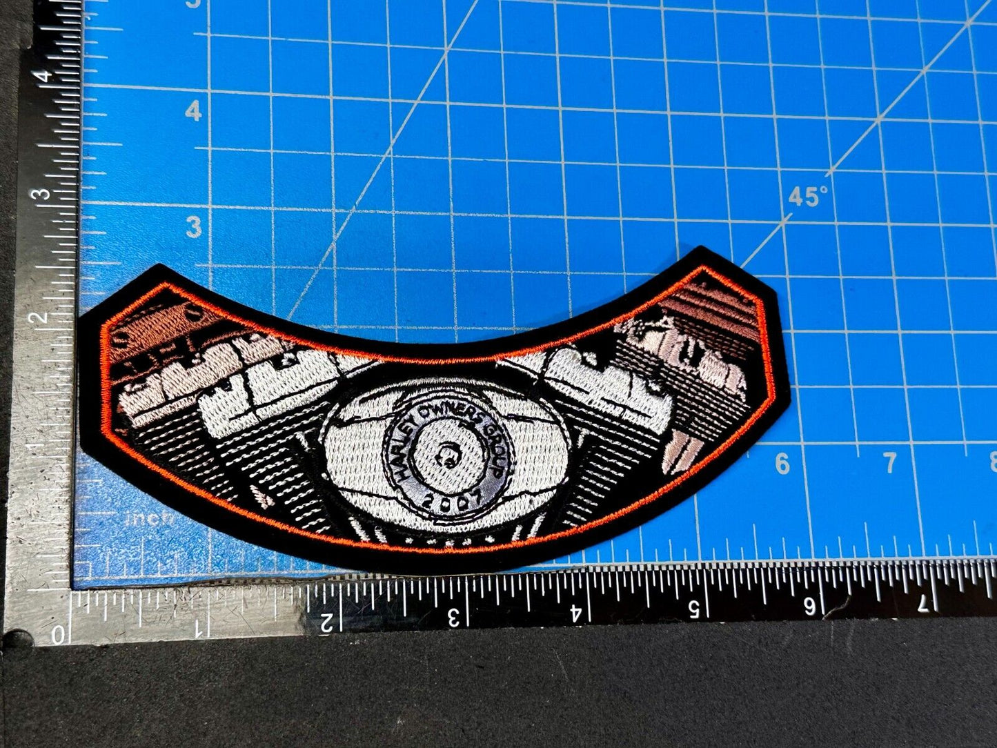 2007 Twin Engine Harley Davidson Owners Group Motorcycles Jacket Vest Patch