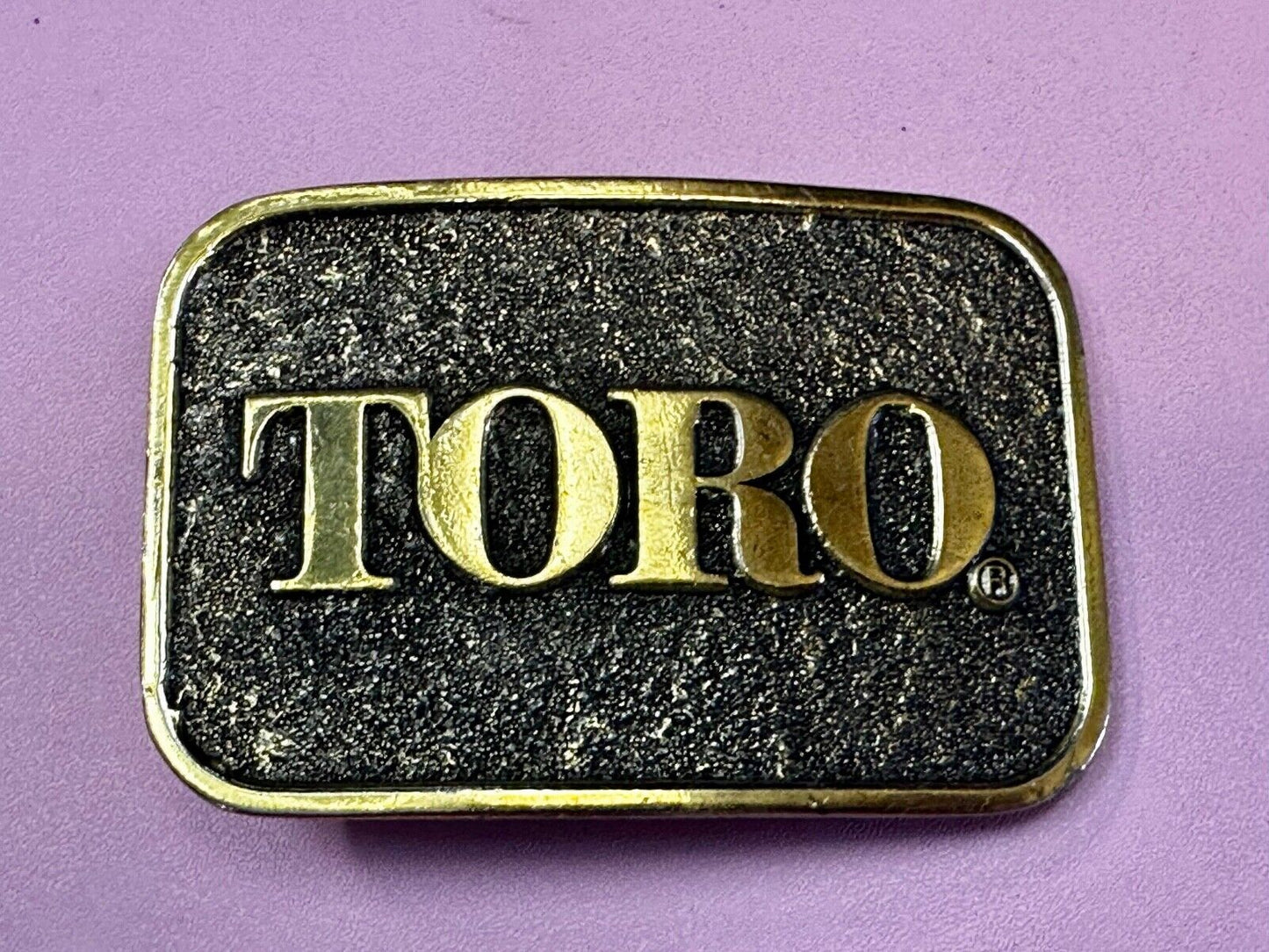 Toro Lawn Mowers, Golf Equipment Vintage 1979 The Great American Belt Buckle Co
