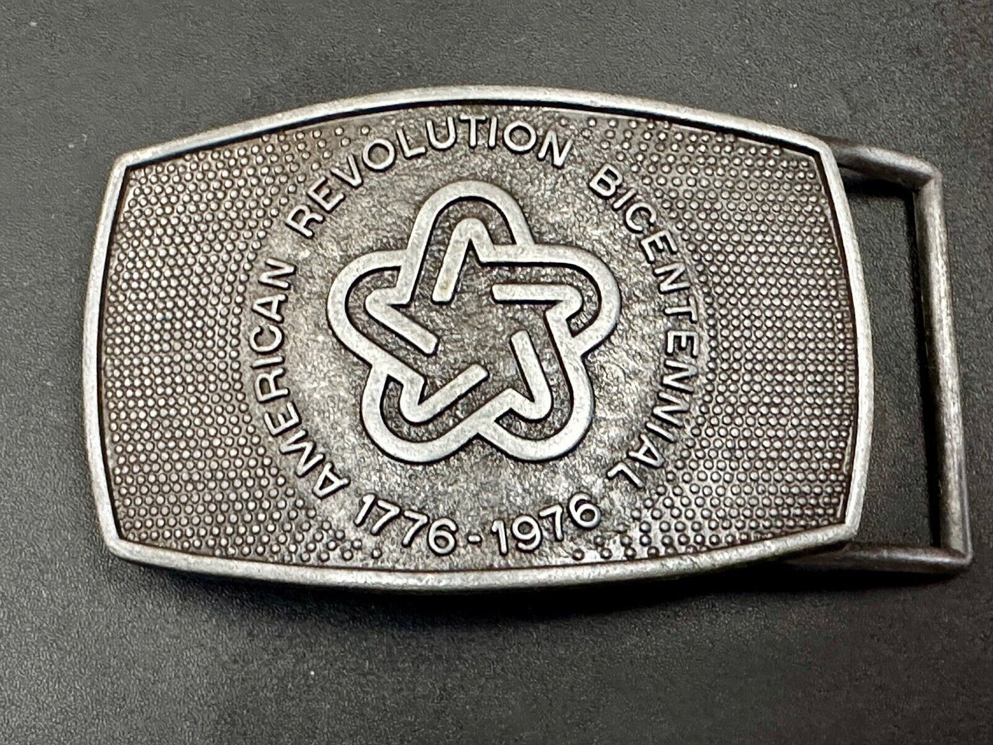 American Revolution Bicentennial Celebration Patriotic Vintage 1976 belt buckle