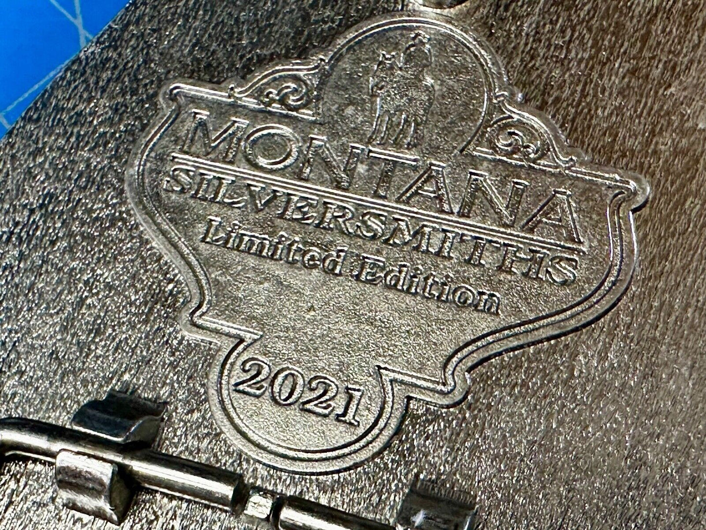 2021 PENDLETON Whisky Let'er Buck Rodeo Cowboys Montana Silversmiths Belt Buckle
