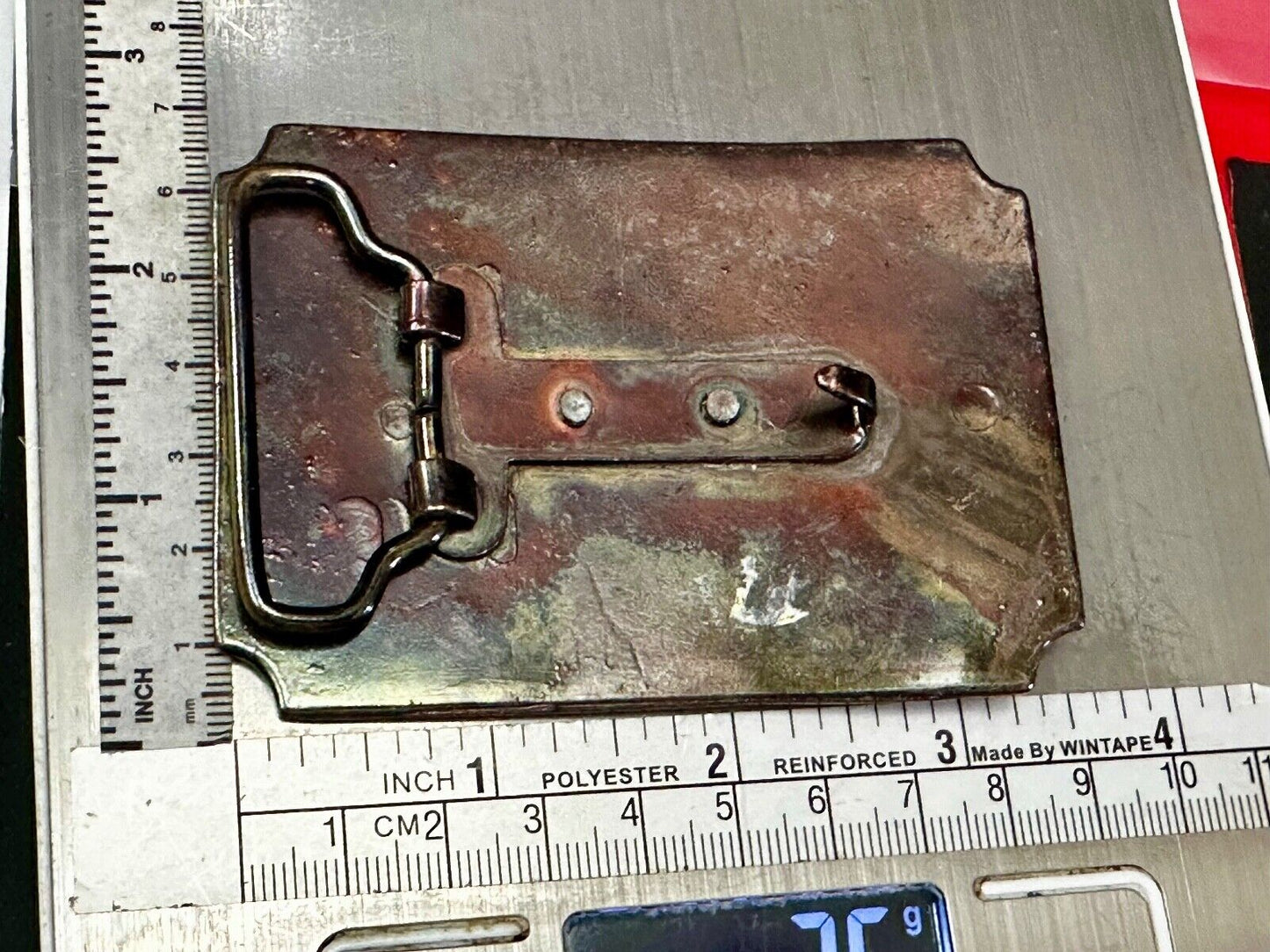 Tall In The Saddle Horse Riding Western Cowboy Vintage Belt Buckle