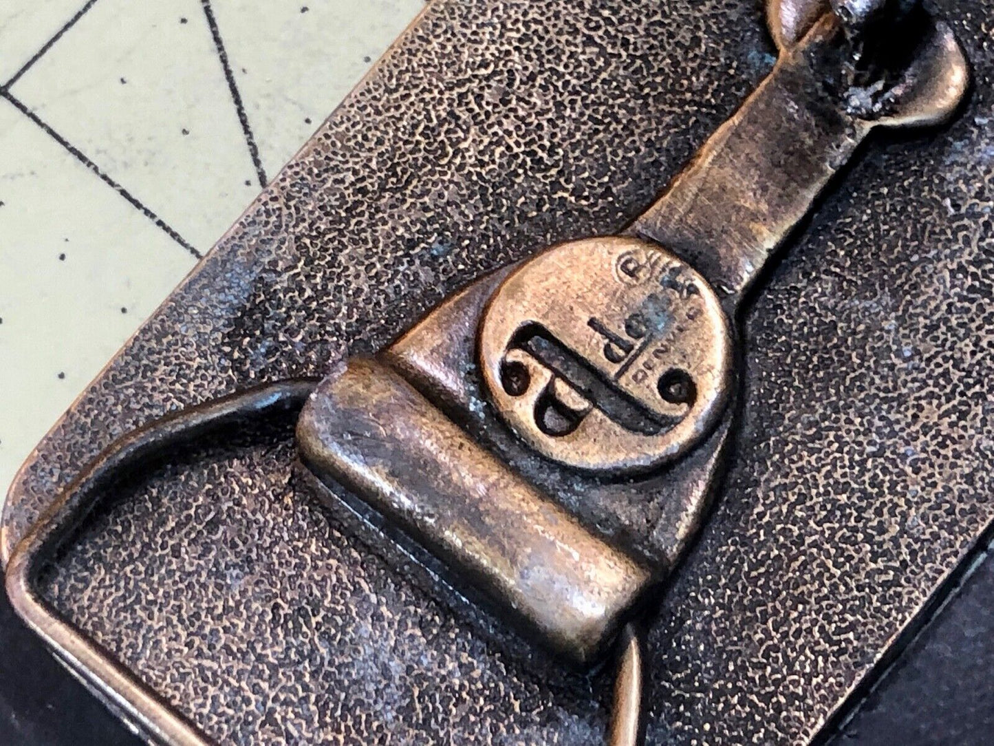Vintage Durand - Raute Milling Machinery belt buckle by Adaisy