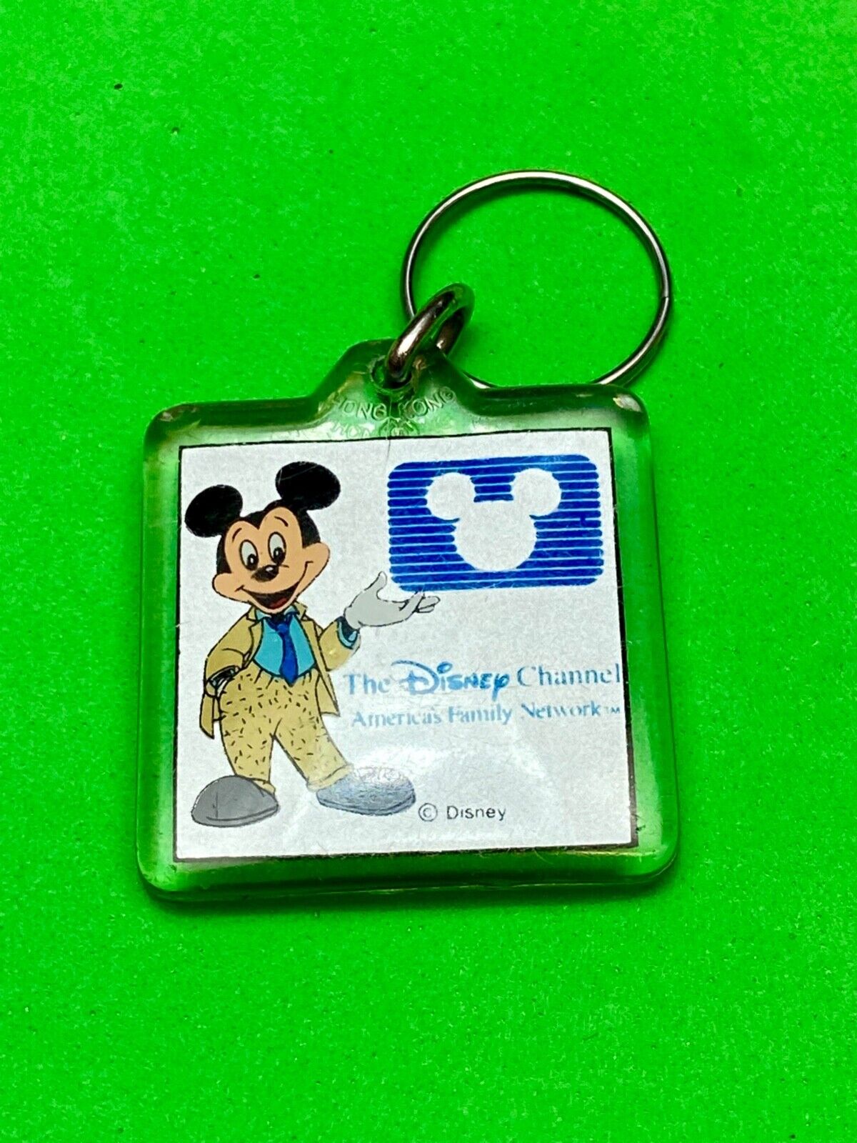 The Disney Channel, Americas Family Network Mickey Mouse Key Chain Keychain