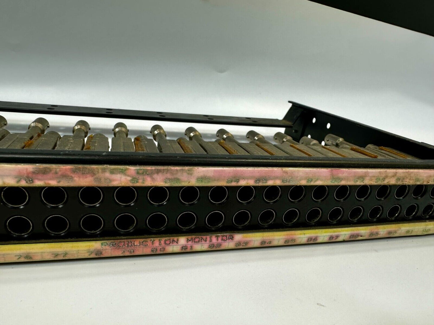 ADC Video Production Patchbay Patch Bay Panel Catalog number PPI1232RS-MVJT-BK