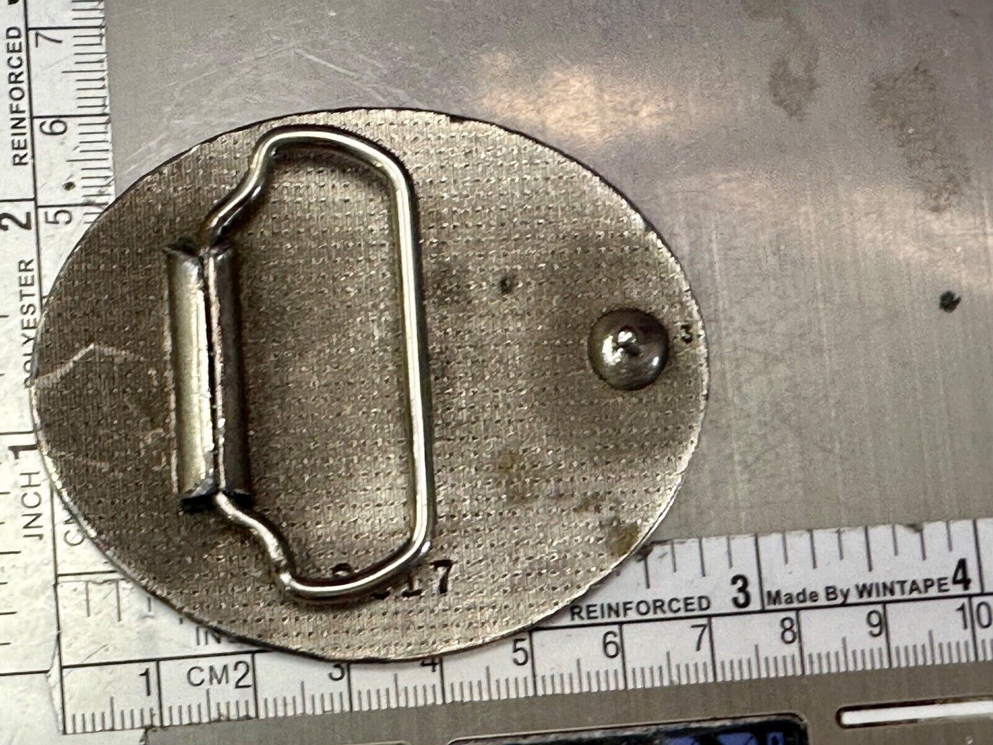 The Harvest is plentiful but the workers are few Farming belt buckle