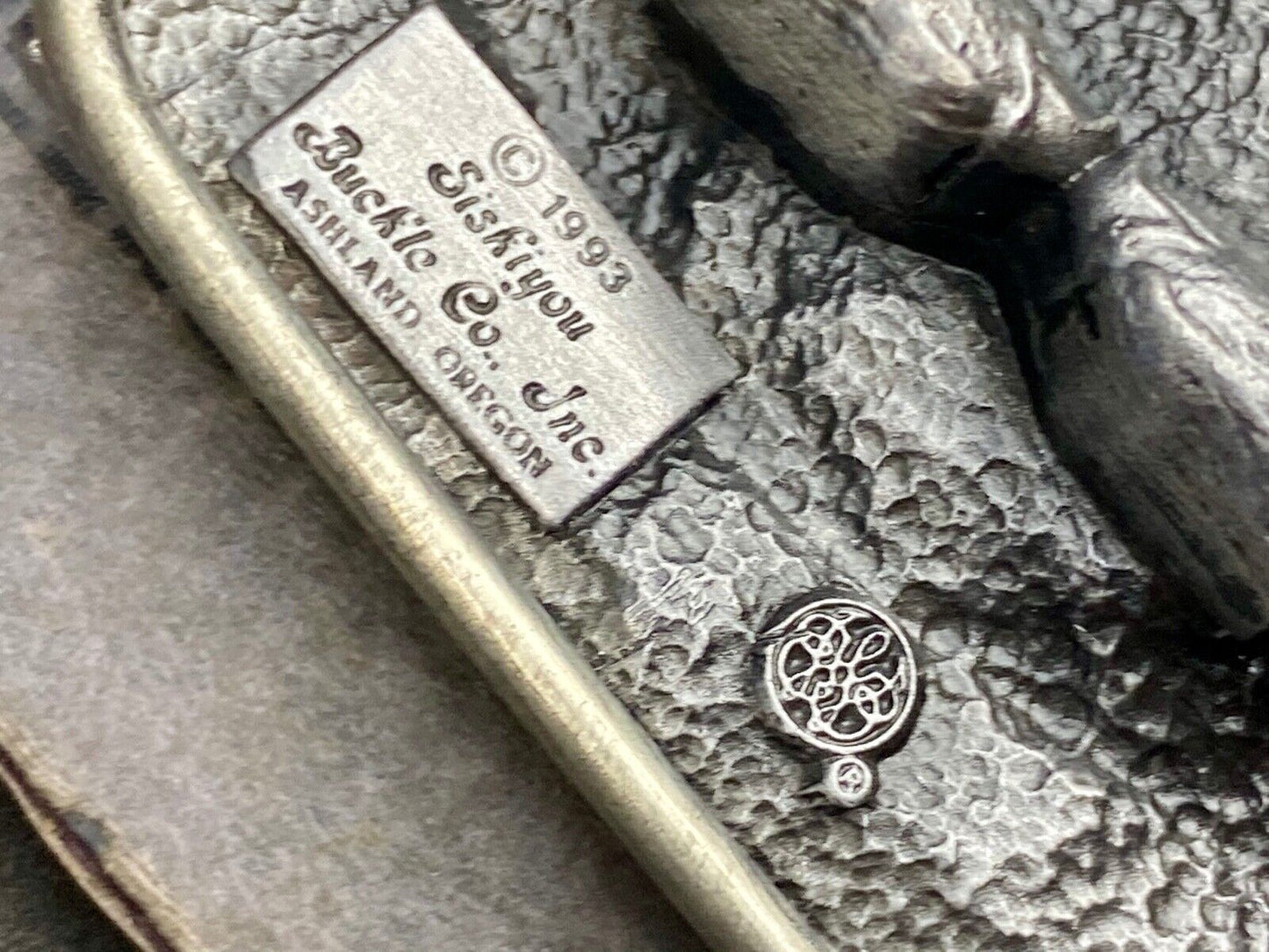 1993 Founder’s Days Caledonia MN belt buckle union township Lutheran church