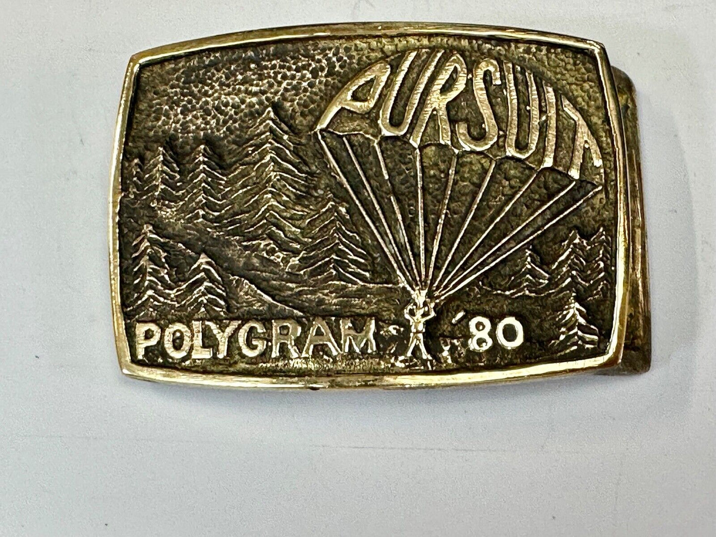 The Pursuit of DB Cooper Polygram 1980 Movie Cast Collectable Gift belt buckle