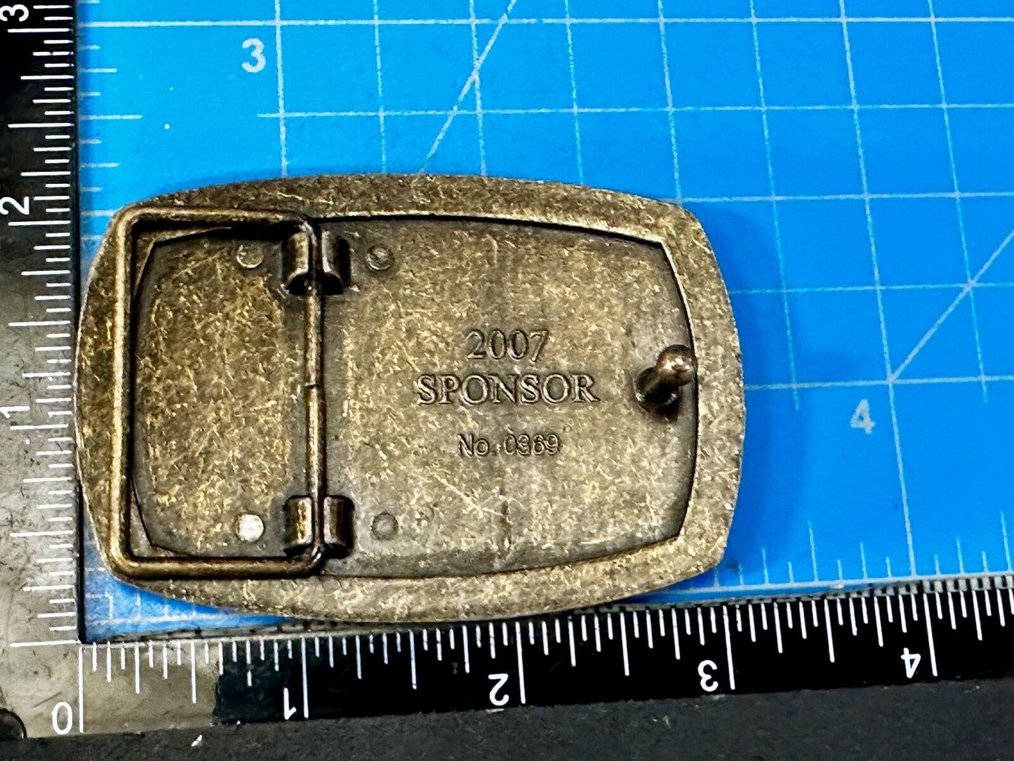The American Veterans Disabled for Life Memorial Commemorative Belt Buckle