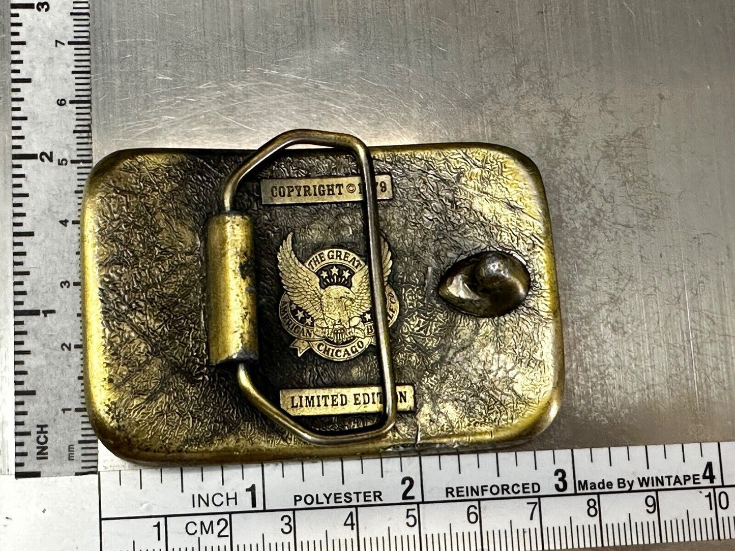 Toro Lawn Mowers, Golf Equipment Vintage 1979 The Great American Belt Buckle Co