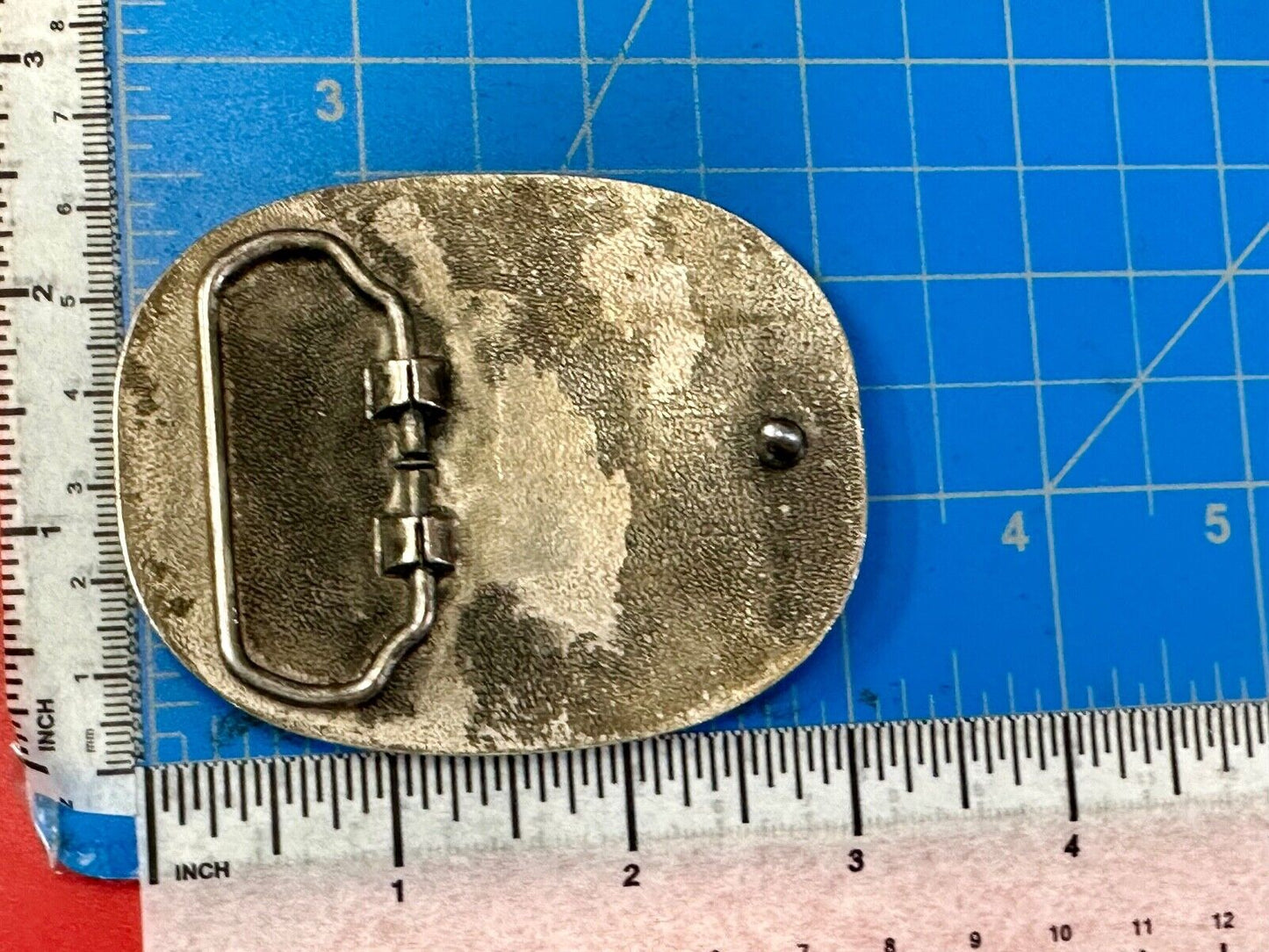 Table Trim beef - John Morrell vintage meat supplier store belt buckle
