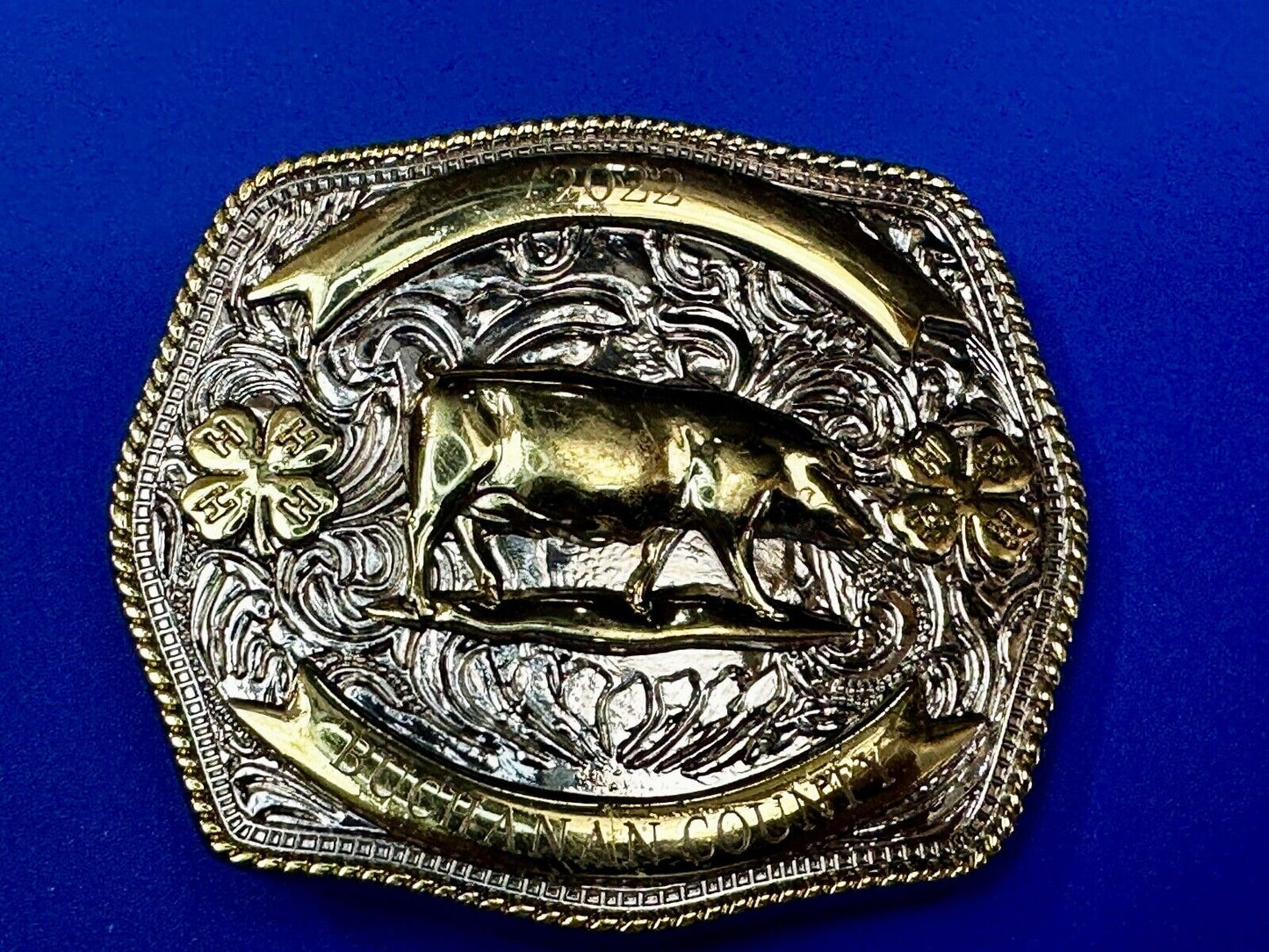 2022 Buchanan County Fair Iowa? Trophy Belt Buckle