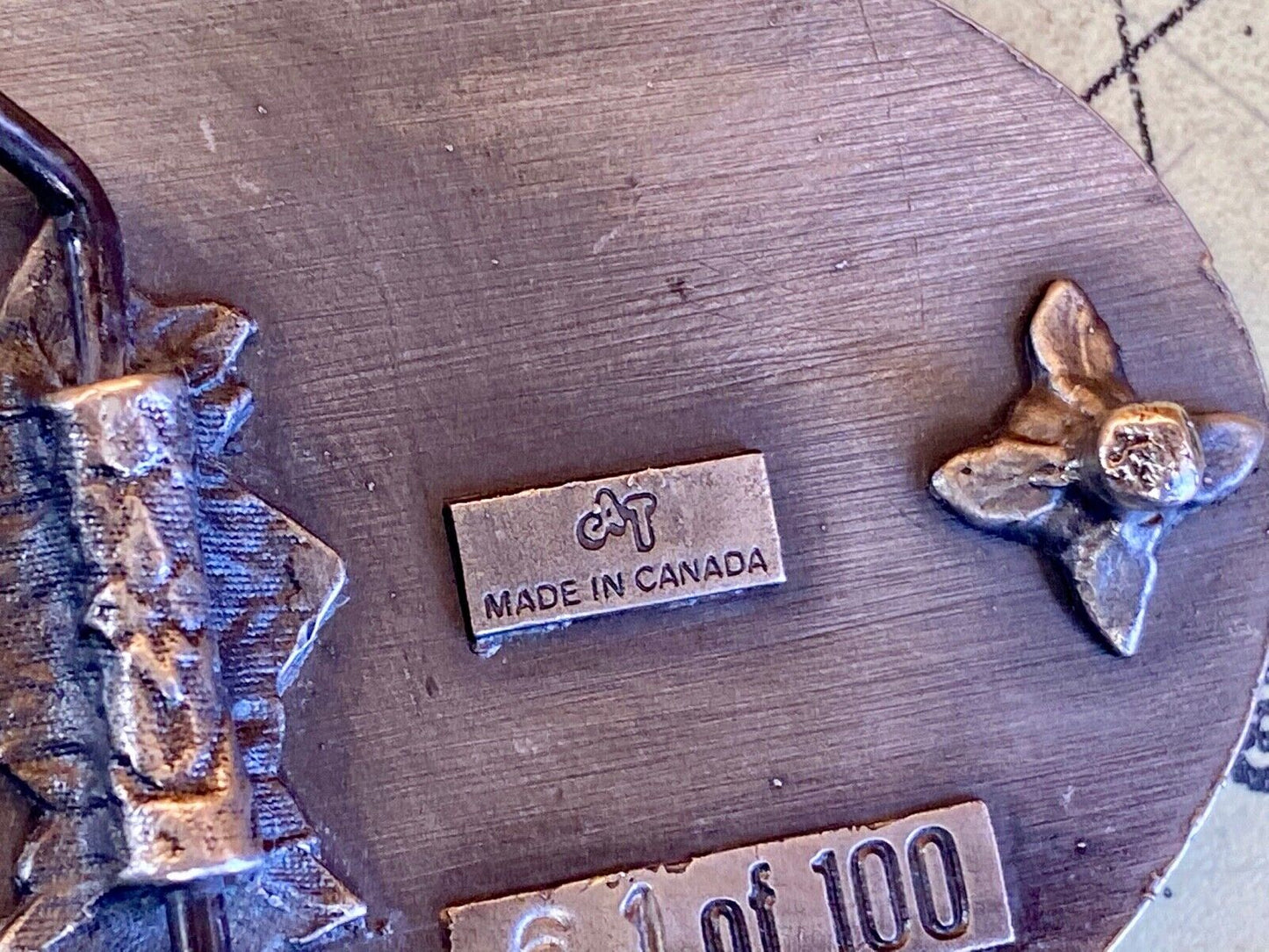 1987 **International Snowmobile Congress** Western Chapter Buckle