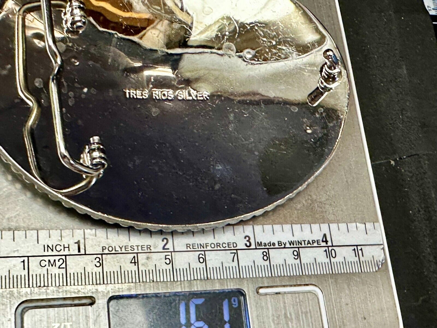 TJHRA Region 7 Top Ten Boys Breakaway Rodeo Tres Rios Trophy Belt Buckle