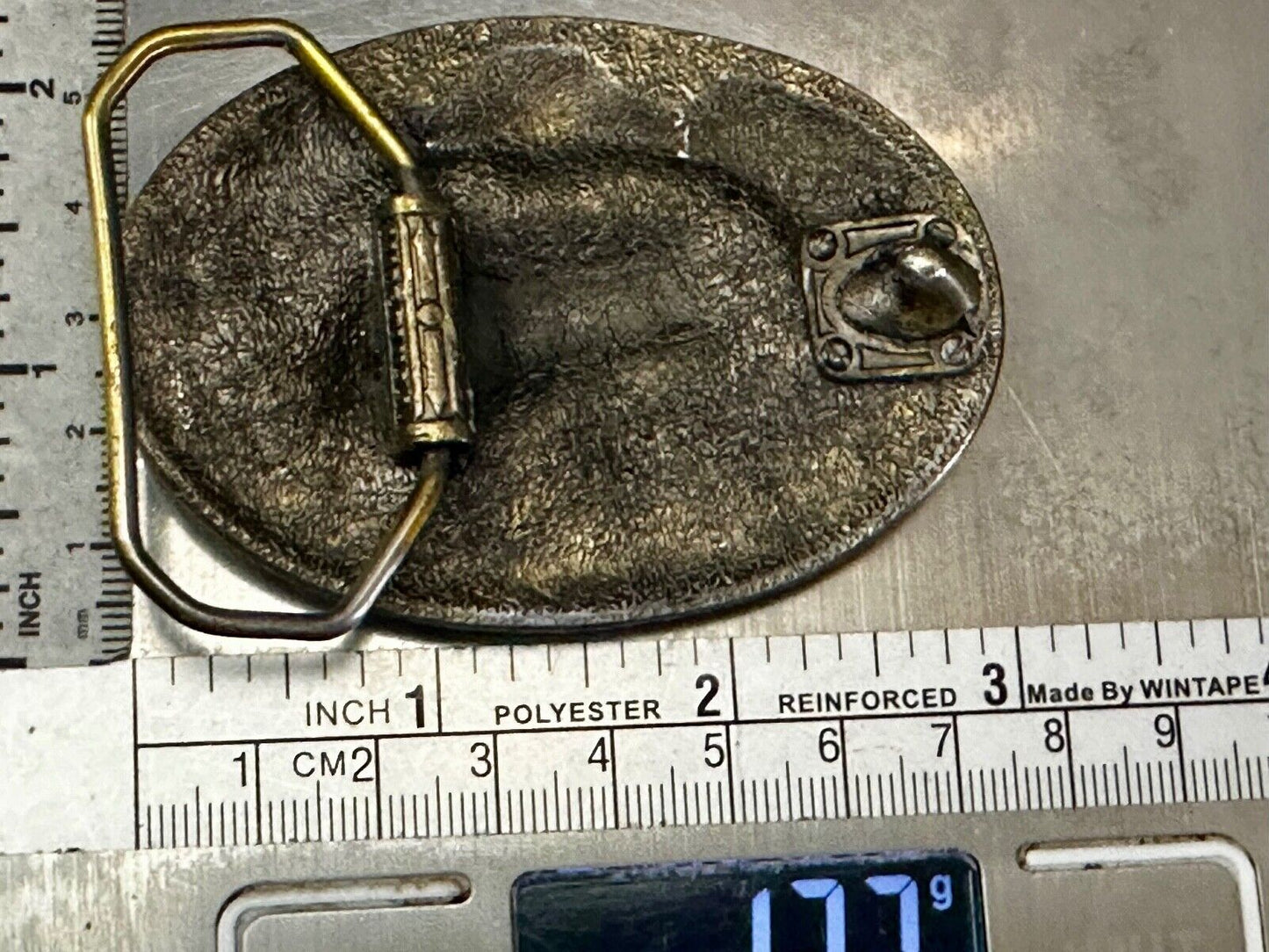1993 BASS Anglers Sportsman Society Sport Fishing Fishermans Belt Buckle
