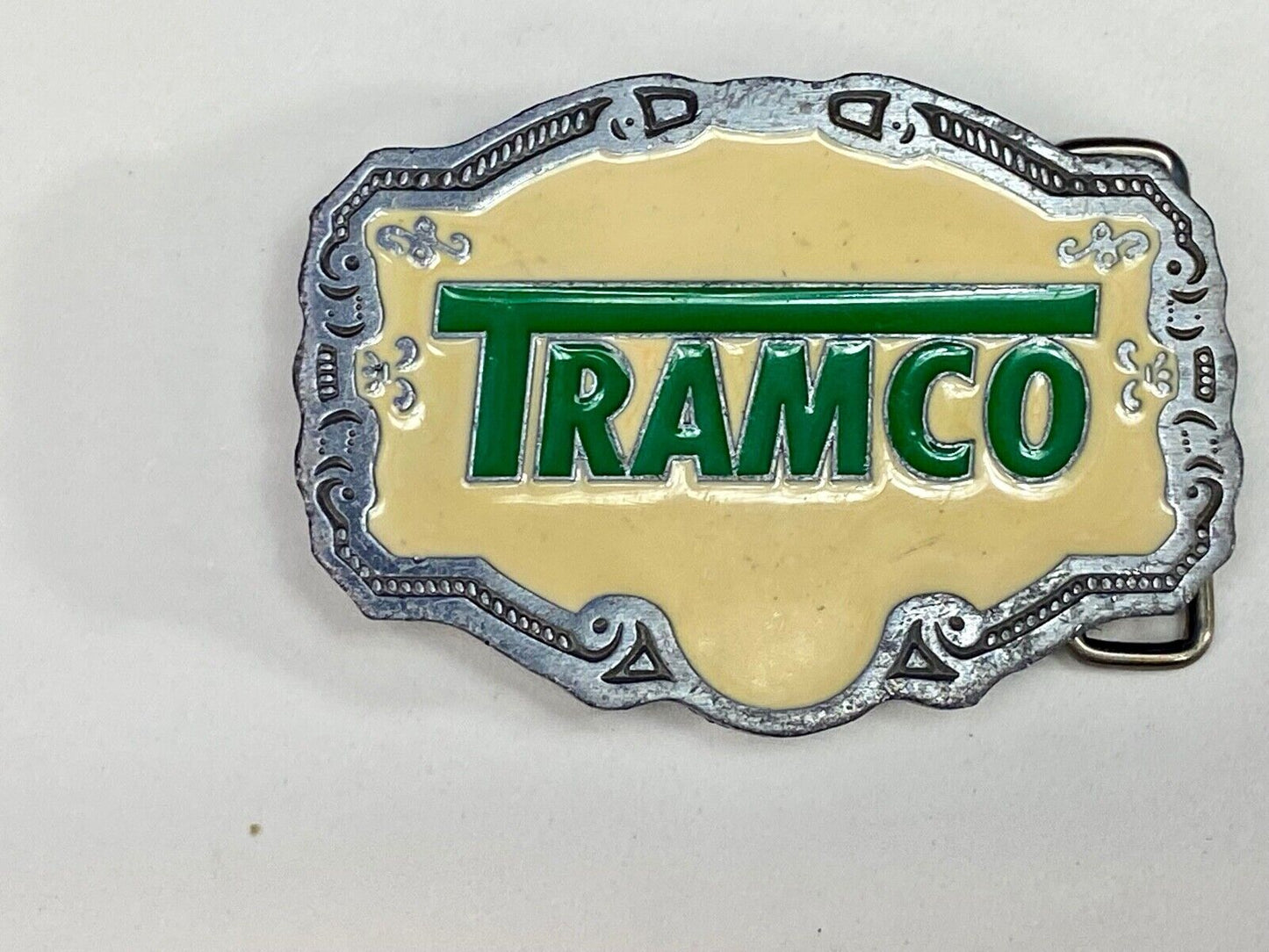 Tramco Company Western Enameled Heavy Equipment Company Kansas Belt Buckle