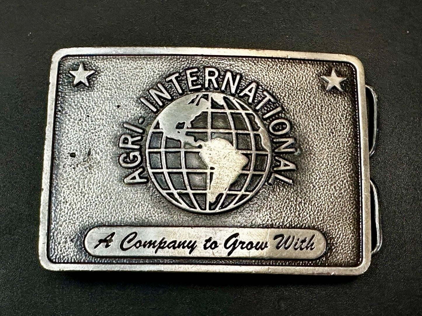 Agri International Inc Omaha NE A comma my to grow with Bergamot Belt Buckle