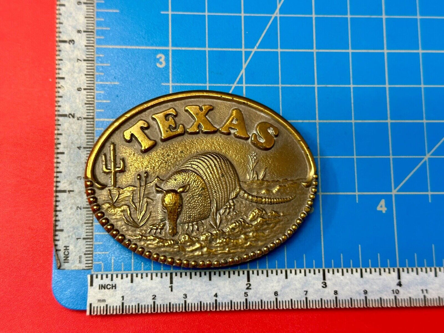 The Great State of Texas - Xalcaco T-17 Vintage belt buckle