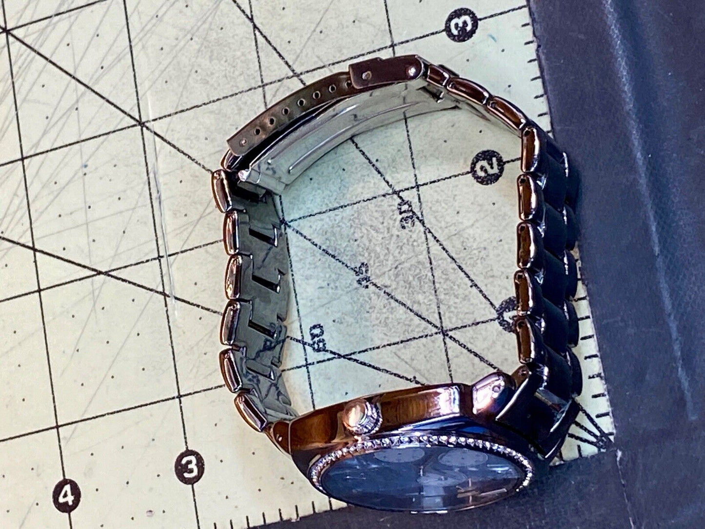 Beautiful Figaro Couture Multi Dial Watch - New Batter, Working Well!