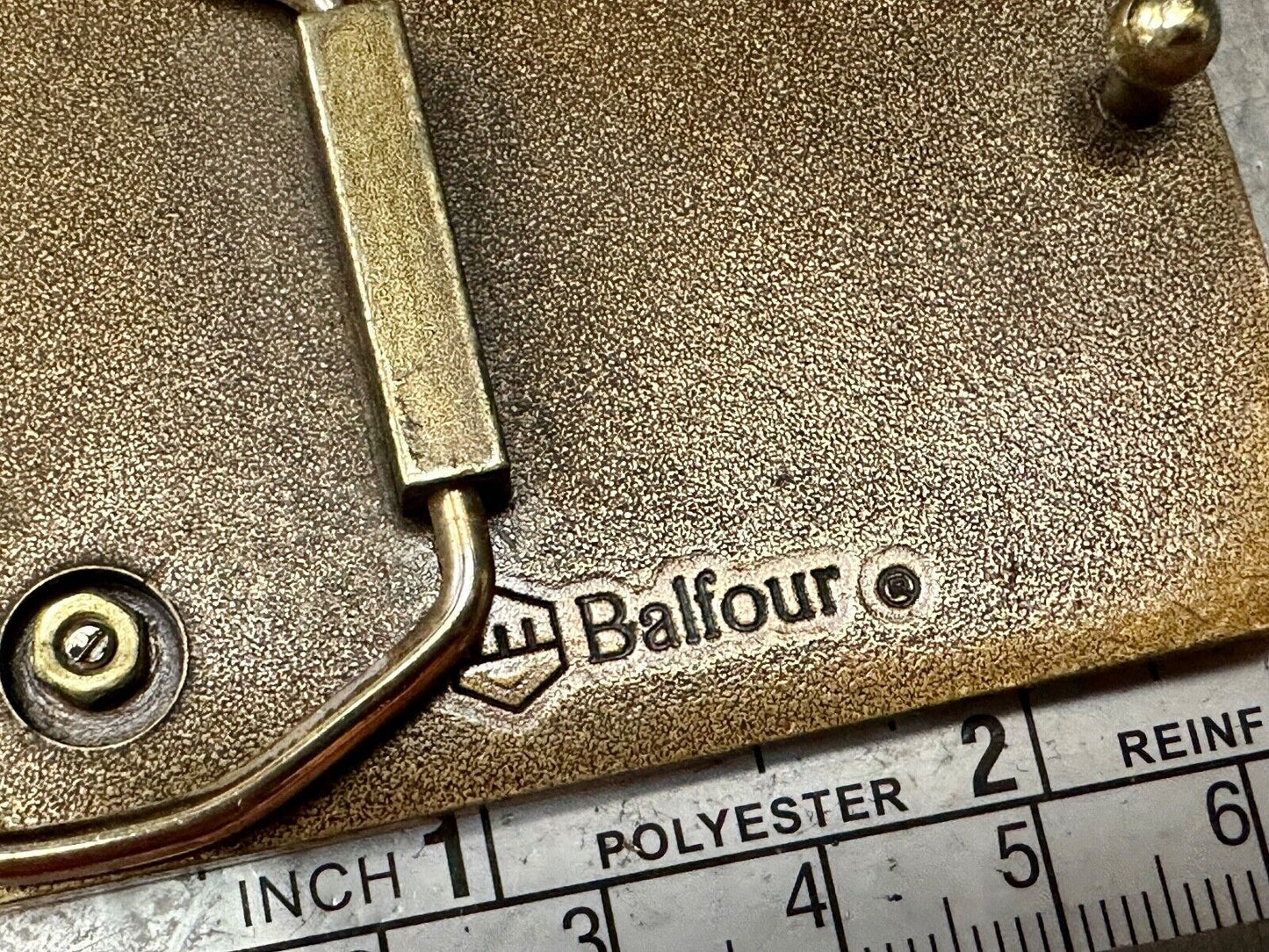 Balfour Safe driver Semi Big Rig Transport belt buckle with 2 year insert