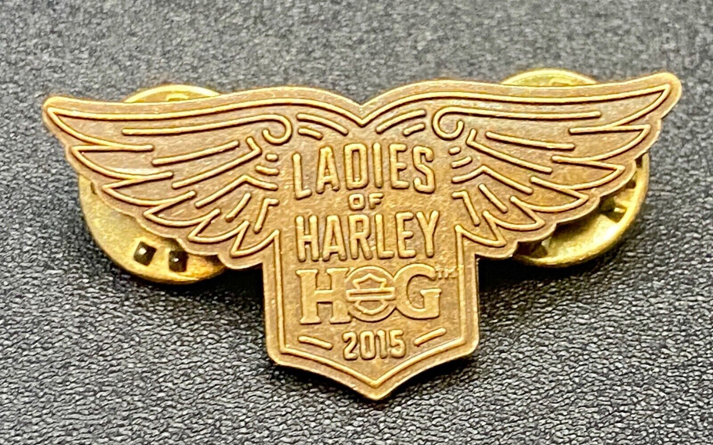 2015 Ladies Hog Harley Davidson Owners Group Motorcycles Pin