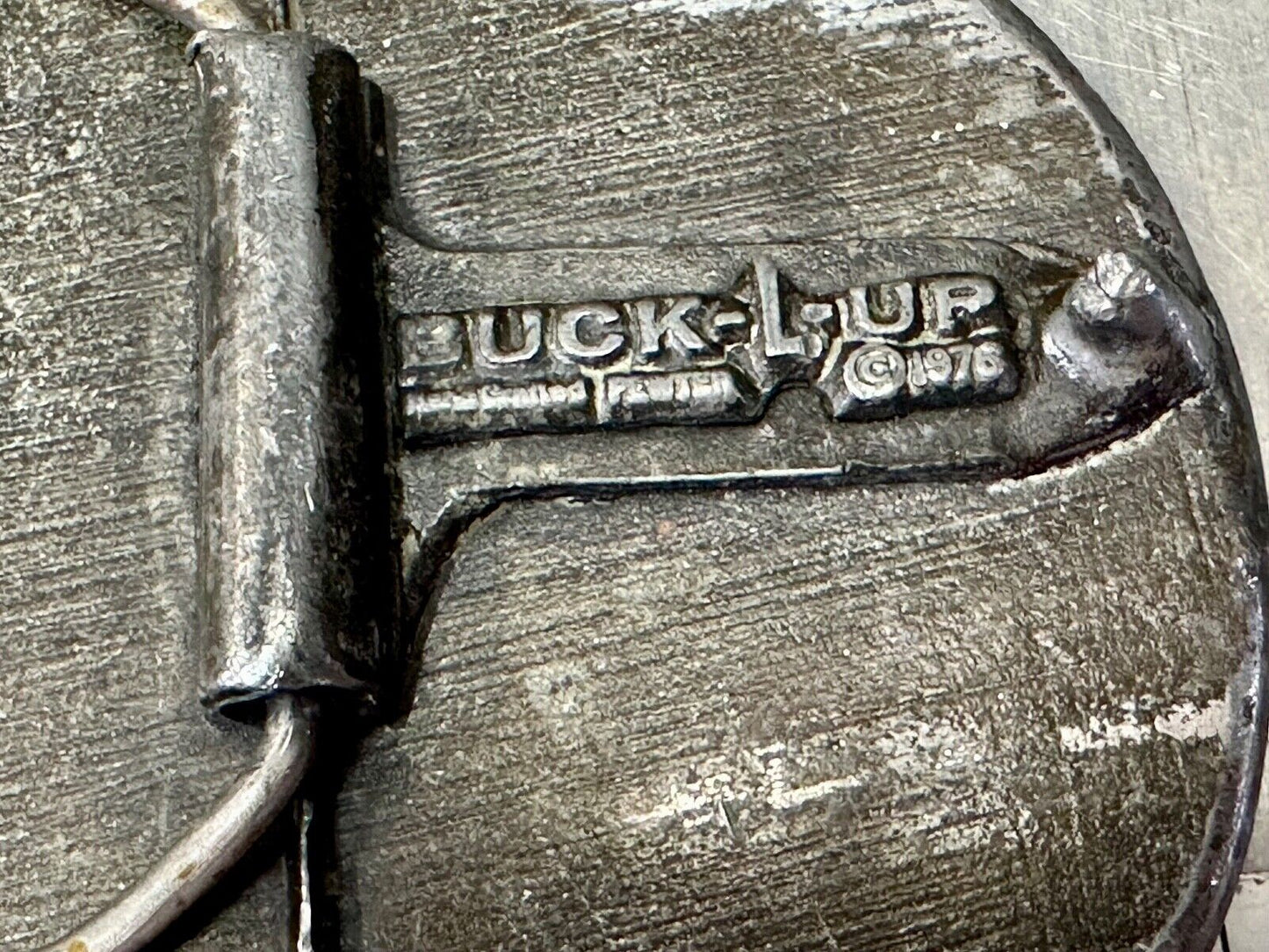 The General Semi Big Rig Truckers Drivers vintage Buck-L-Up 1976 belt buckle